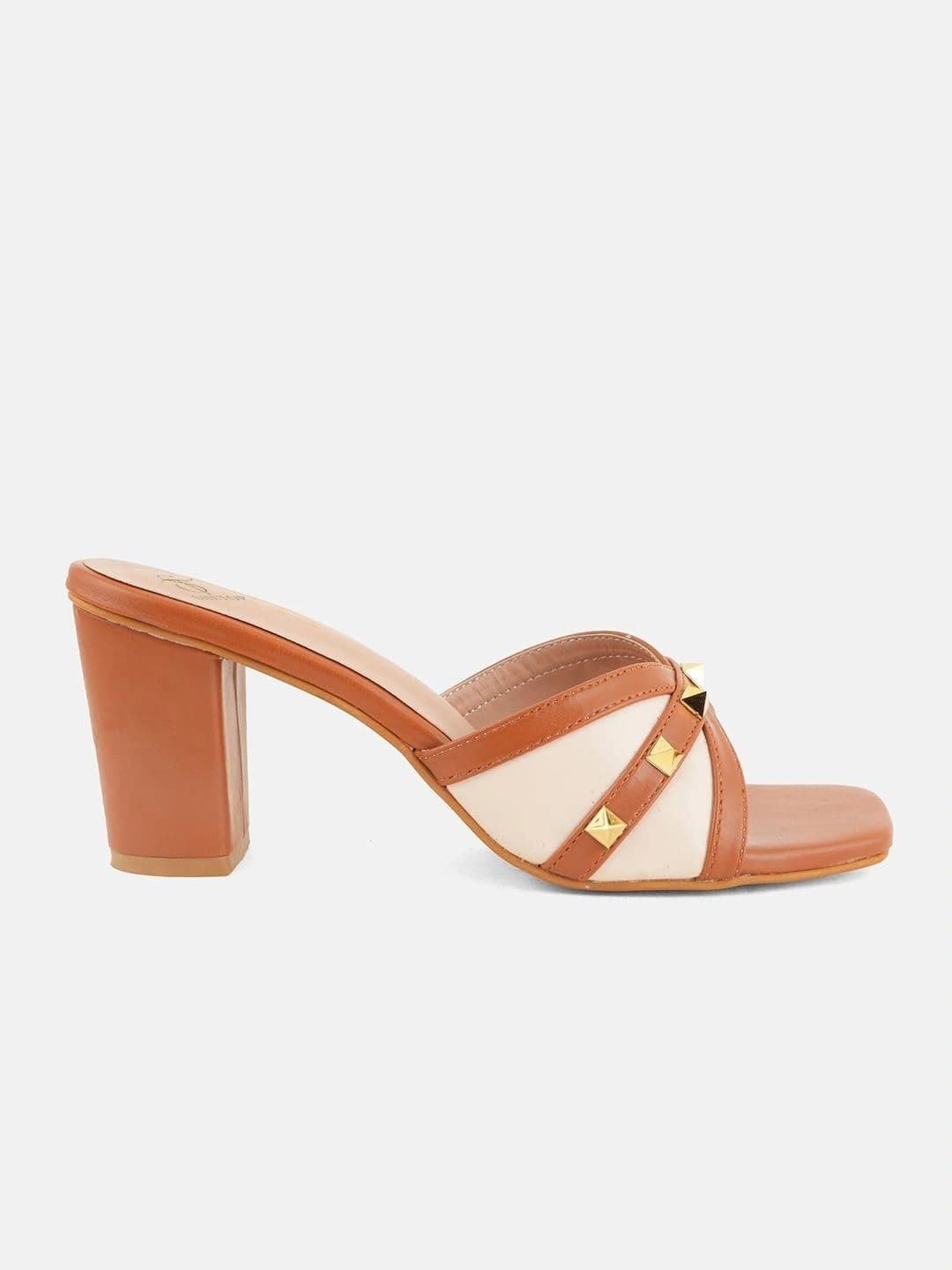 SHETOP Colourblocked Party Block Mules thumbnail 3