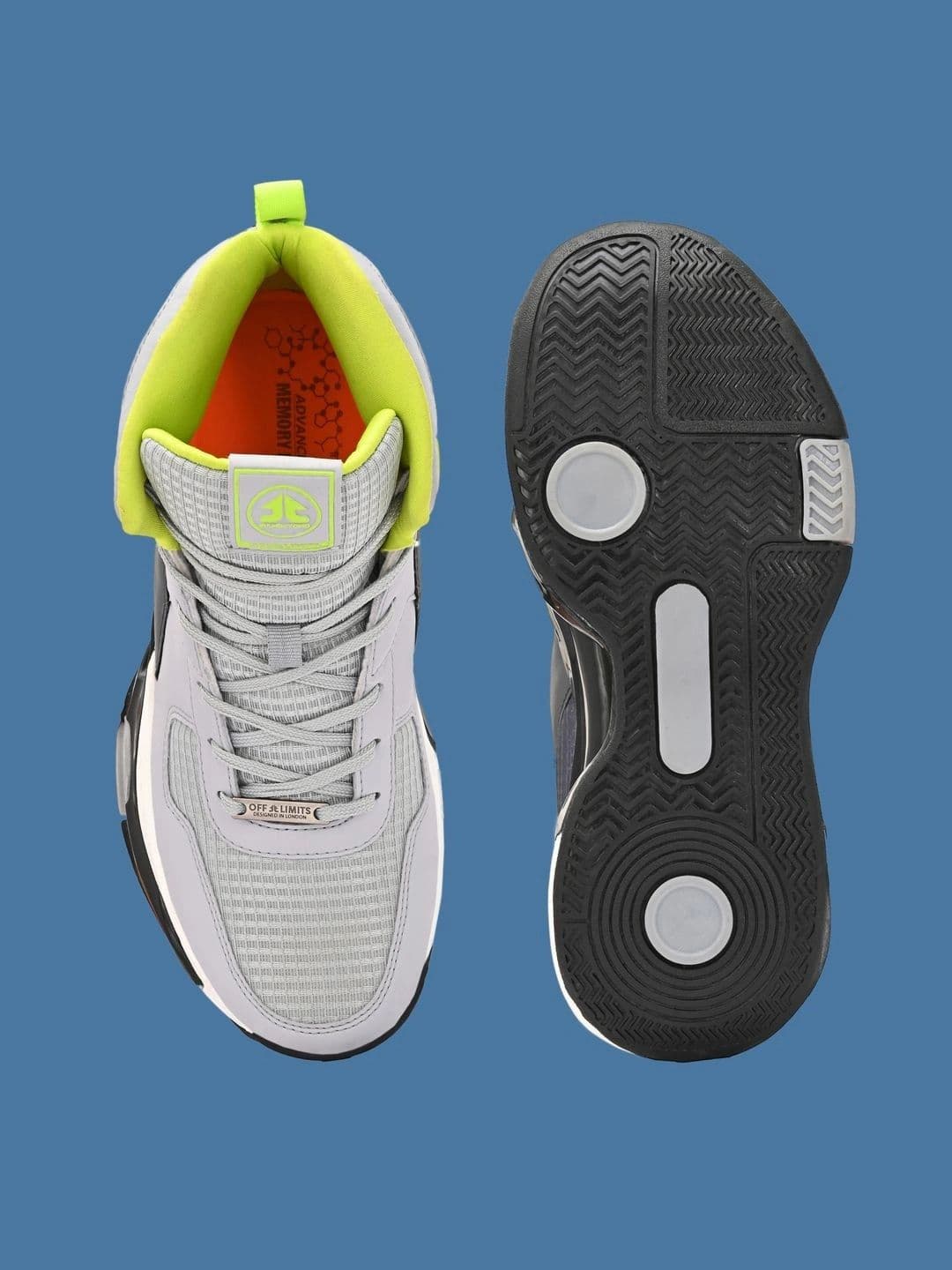 OFF LIMITS Men High-Top Basketball Non-Marking Shoes thumbnail 2