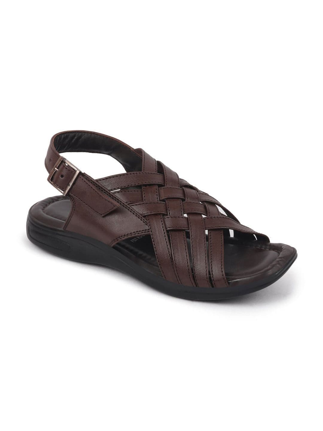 FAUSTO Men Leather Comfort Sandals thumbnail 2
