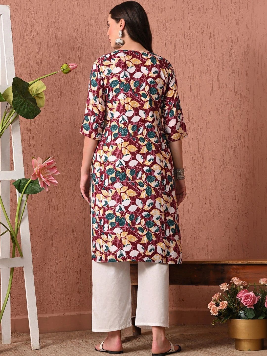 HERE&NOW Women Printed Kurta thumbnail 6