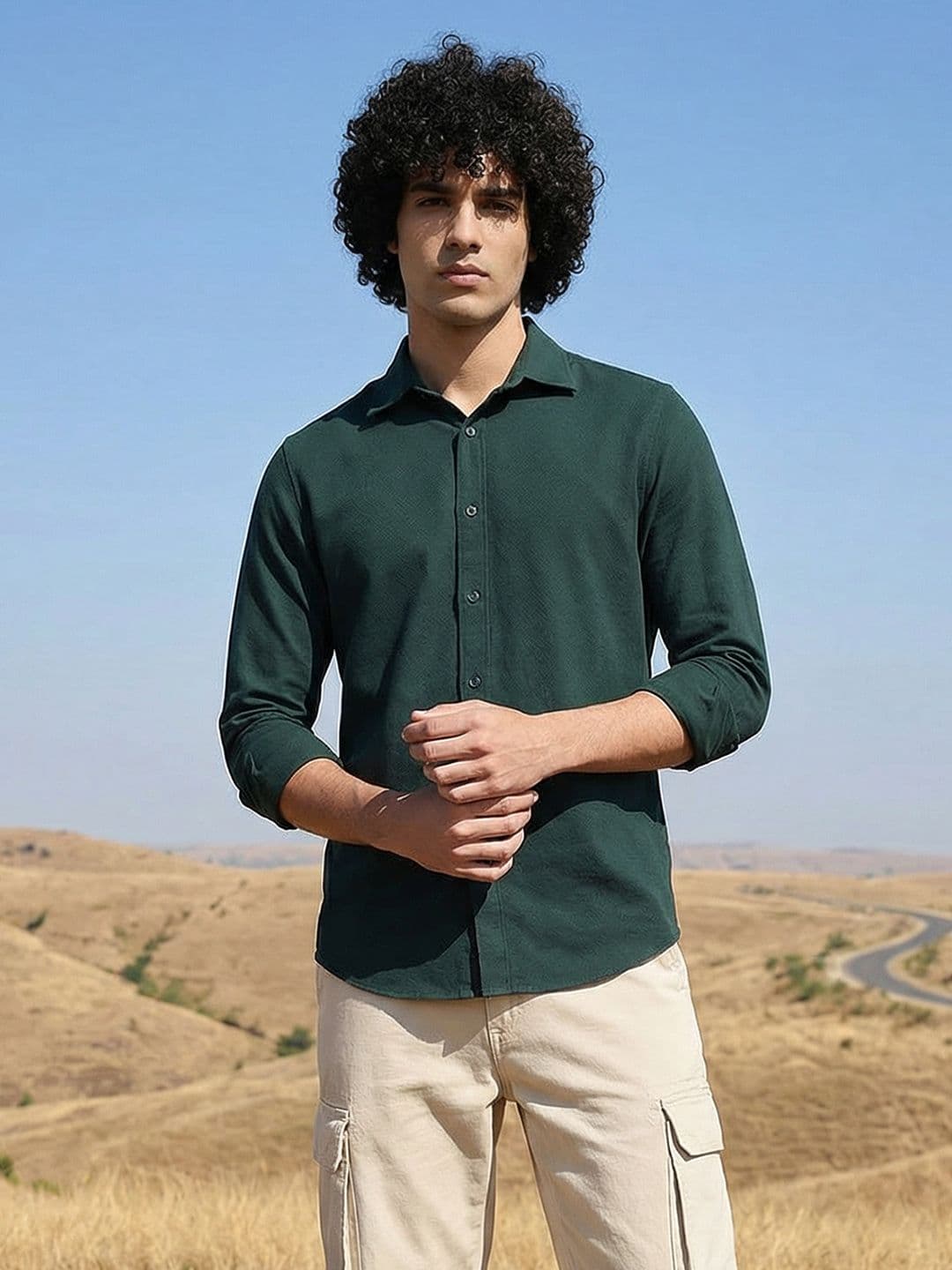 Roadster Life Co. Cotton Blend Casual Shirt thumbnail 7