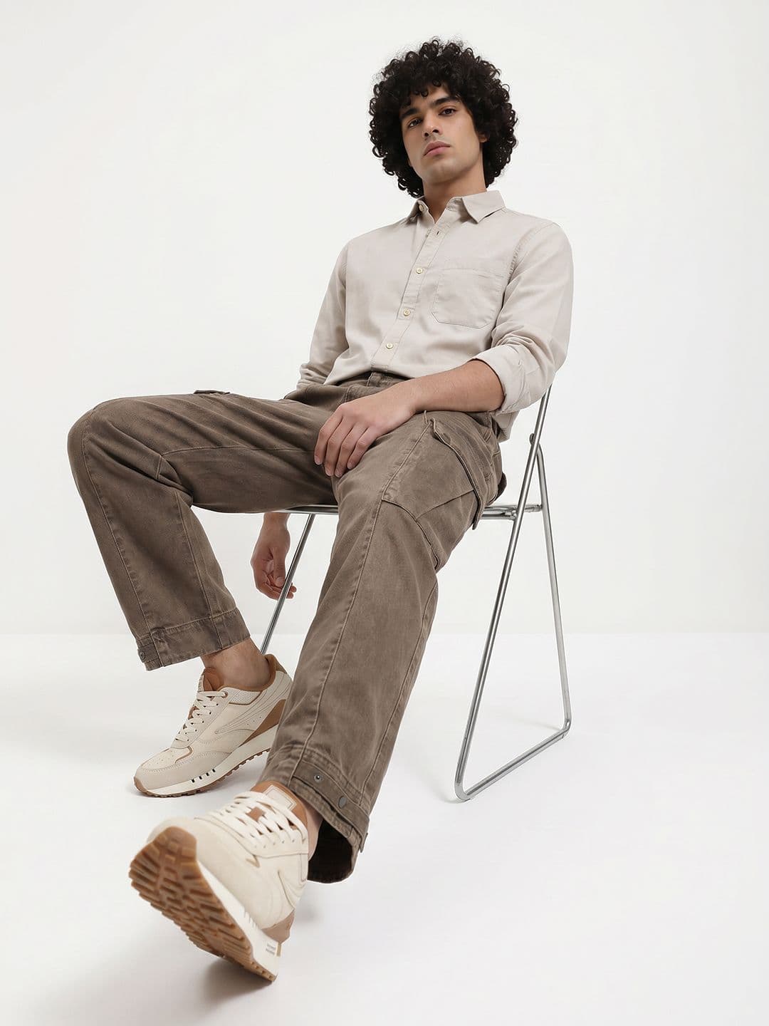 Roadster Life Co. Easy Drape Cotton Shirt thumbnail 3