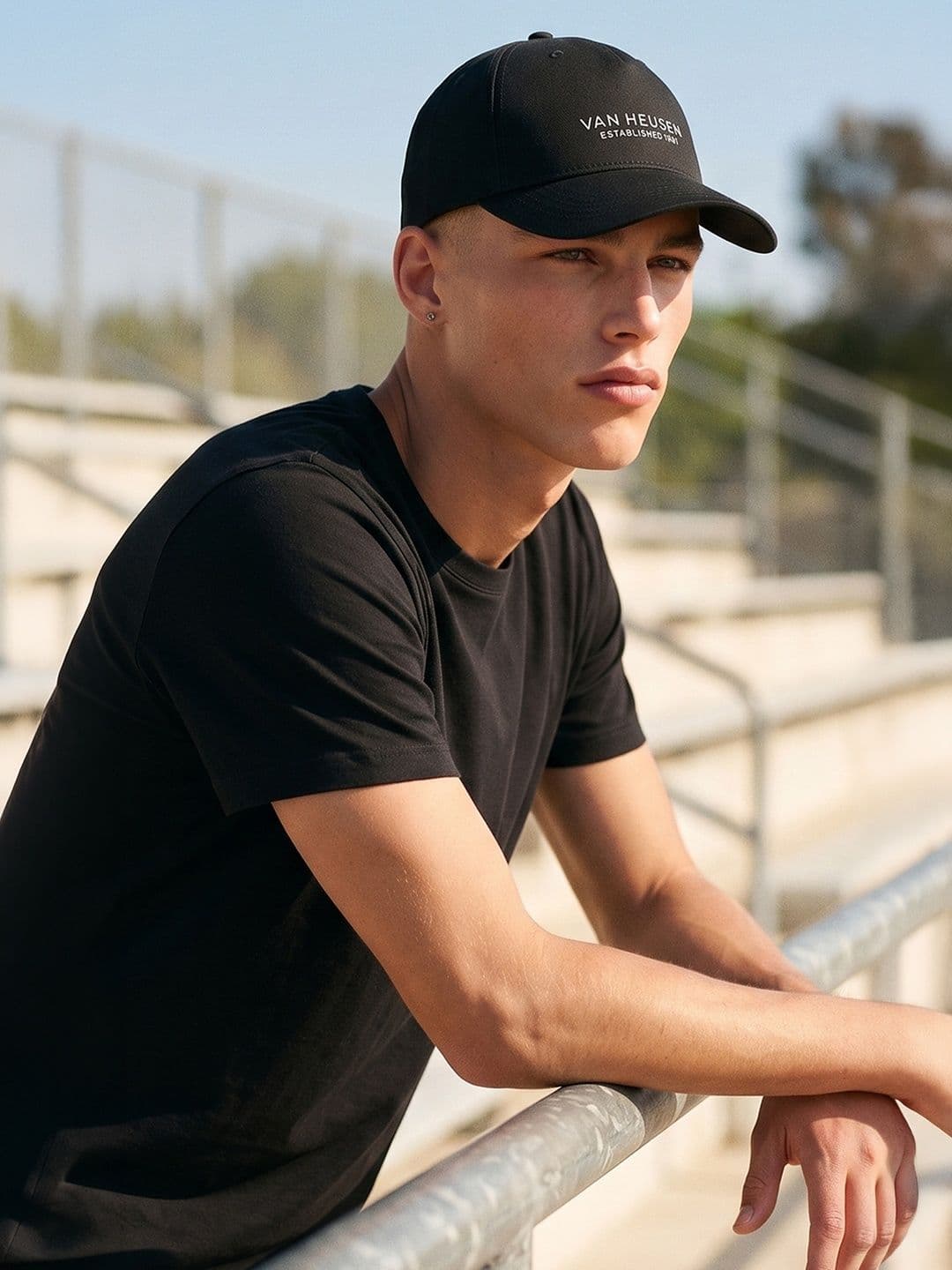 Van Heusen Men Printed Baseball Cap thumbnail 3
