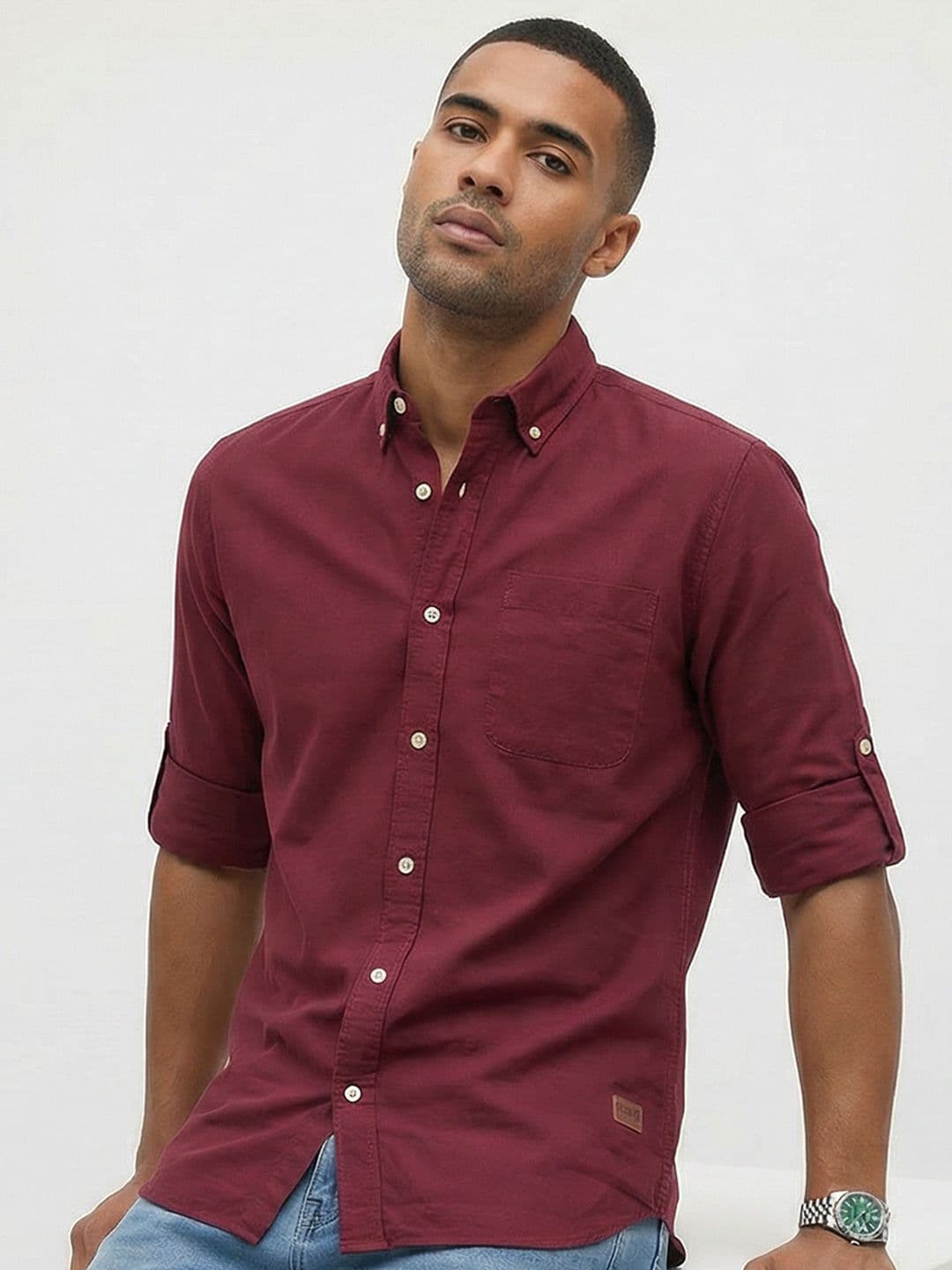Roadster Life Co. Cotton Stretch Shirt - view 1