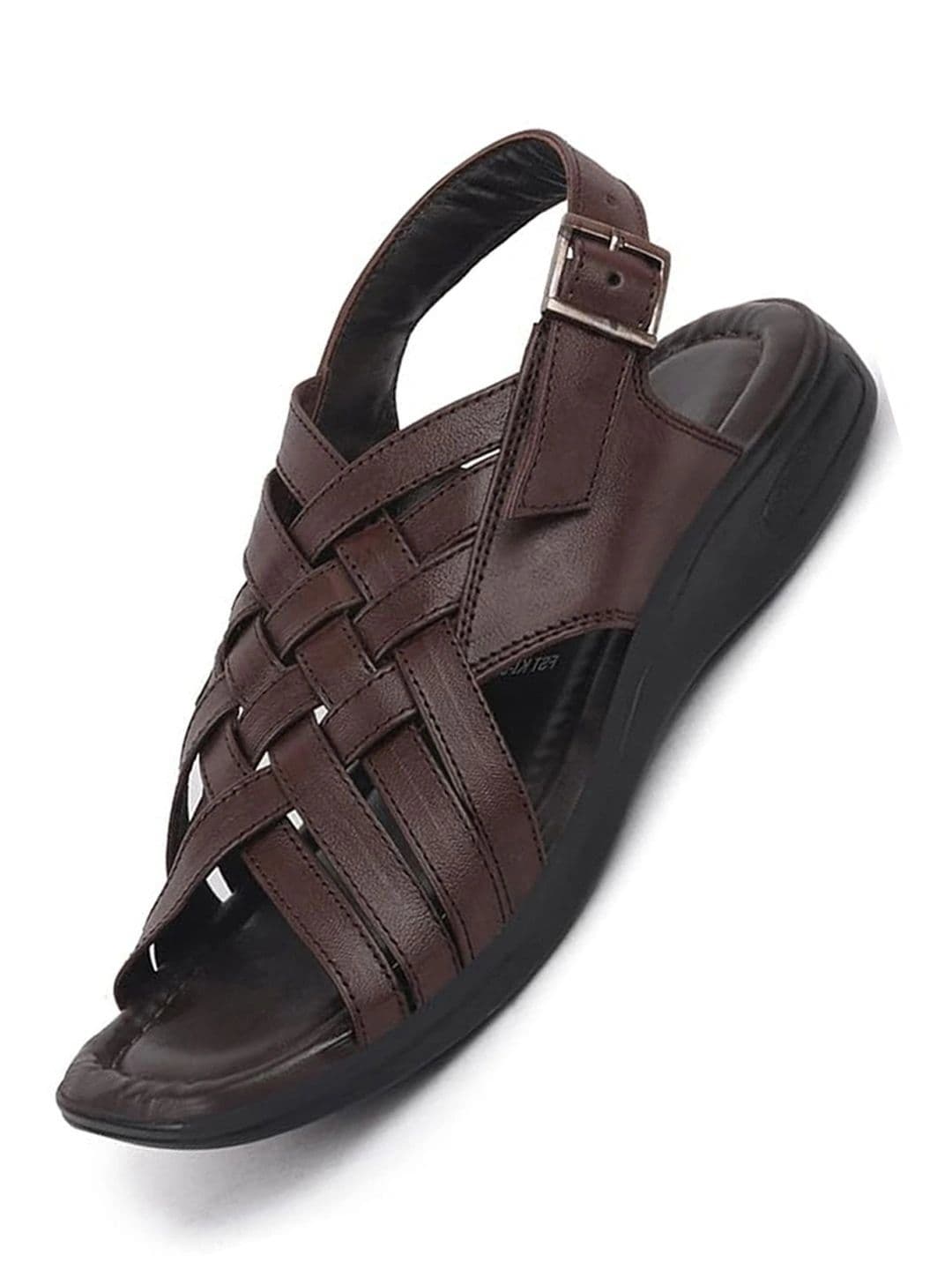 FAUSTO Men Leather Comfort Sandals - view 1
