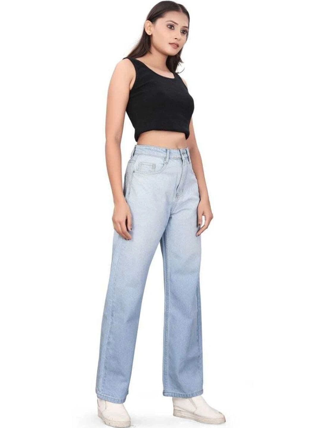 THE SQUAD CLUB Women Regular Fit High-Rise Jeans thumbnail 2