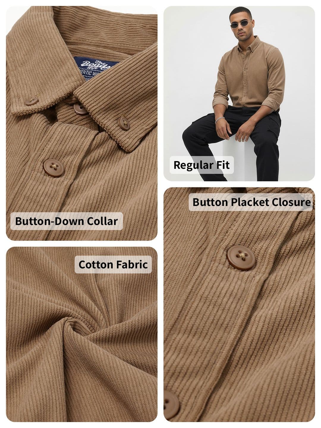 Roadster Life Co. Corduroy Shirt thumbnail 7