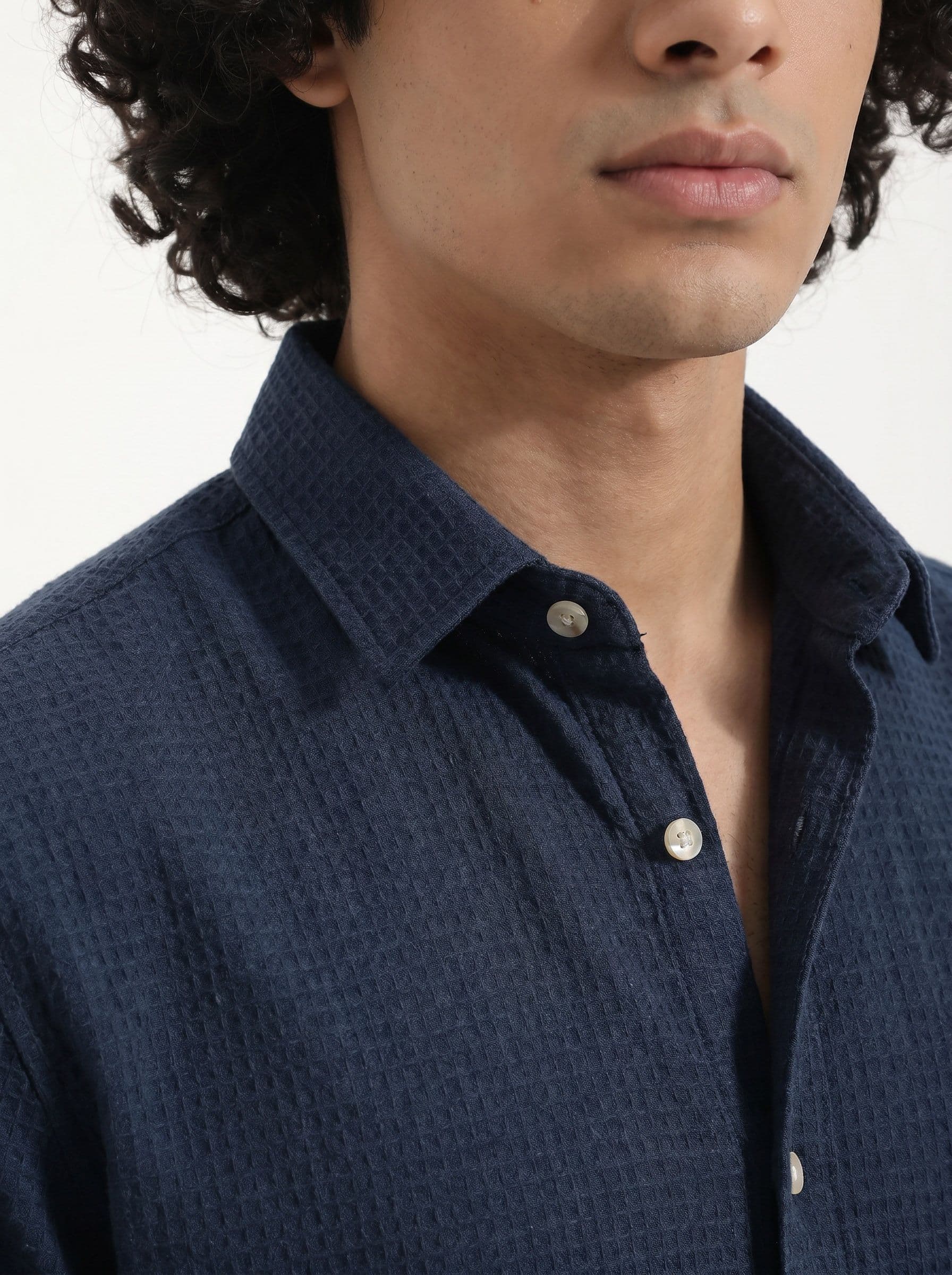 Roadster Life Co. Slub Textured Shirt thumbnail 7