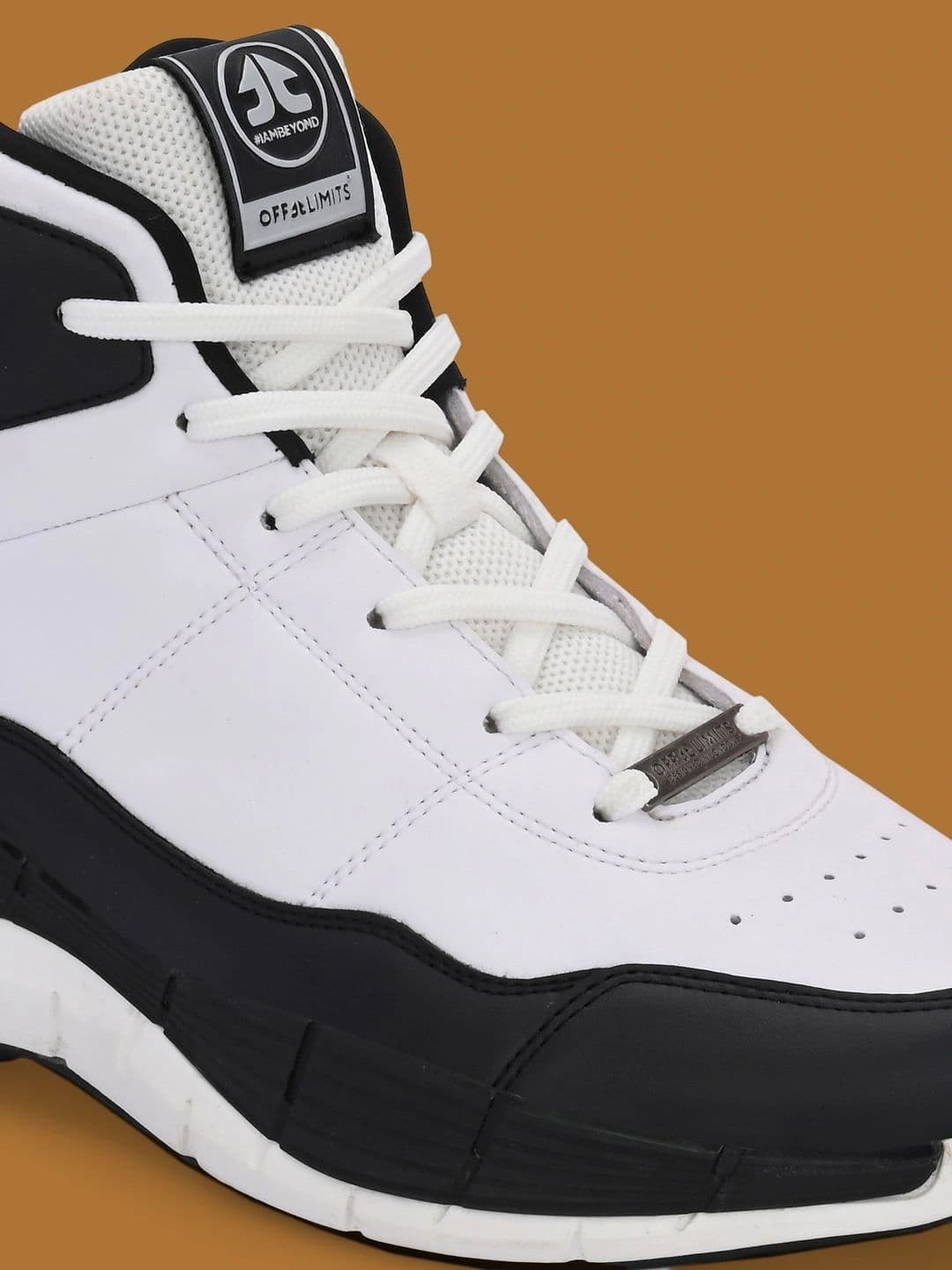 OFF LIMITS Men Lace-Ups Basketball Non-Marking Mesh Shoes thumbnail 4