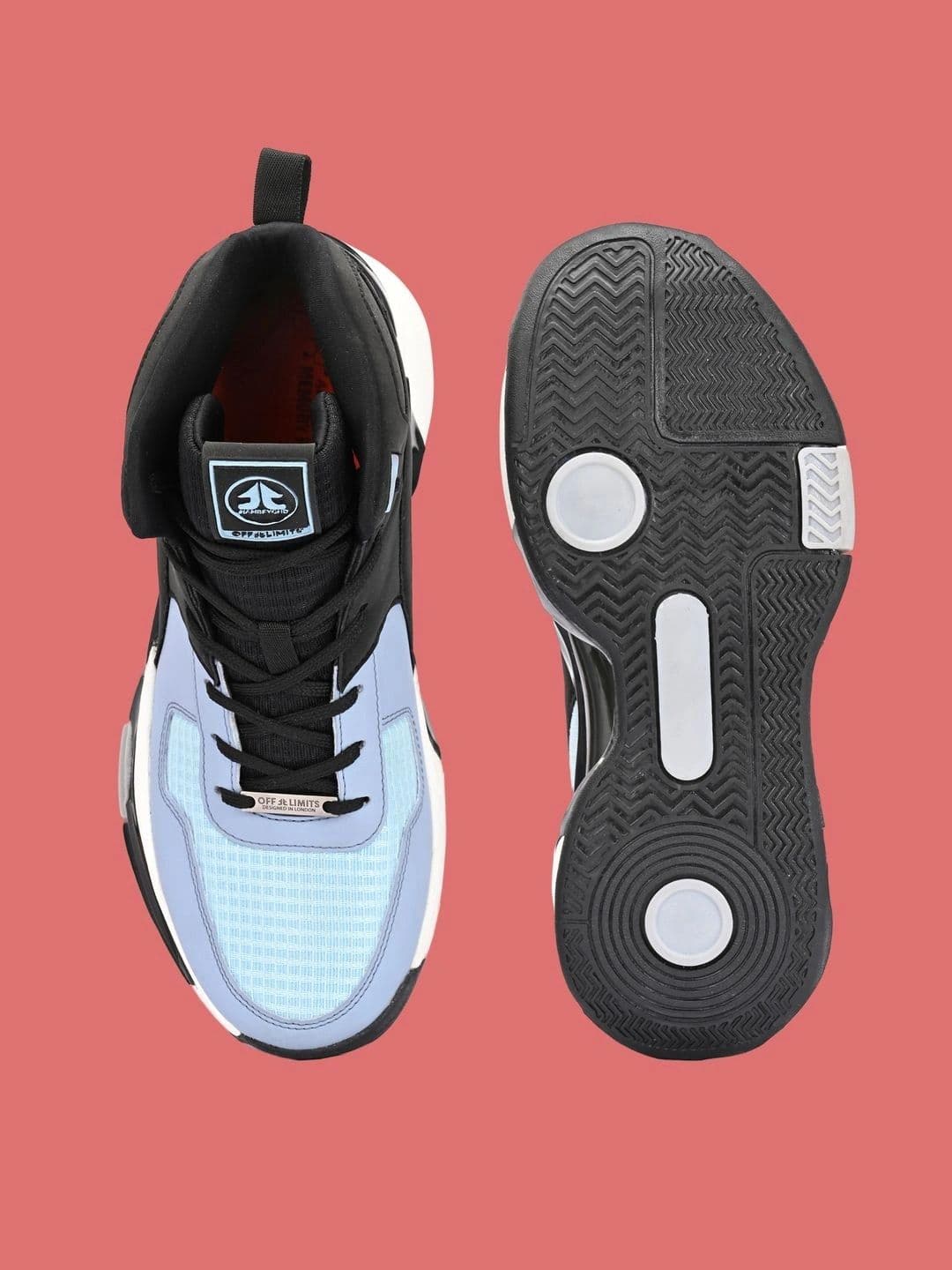 OFF LIMITS Men High-Top Basketball Non-Marking Shoes thumbnail 2