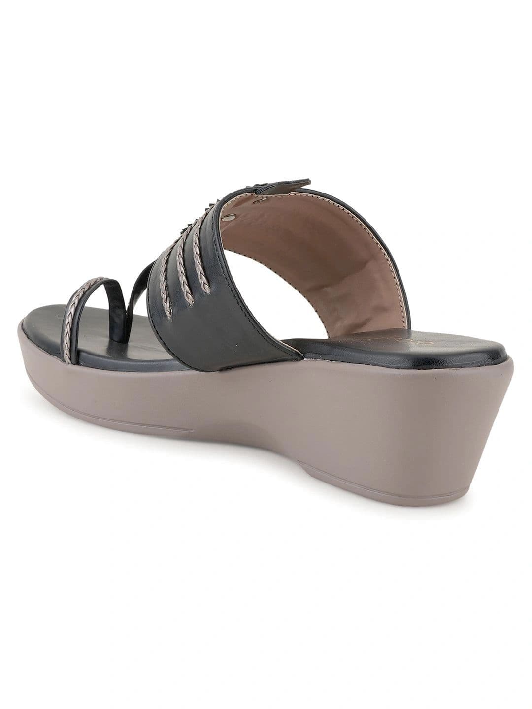 CORSICA Embellished Wedge Sandals thumbnail 5