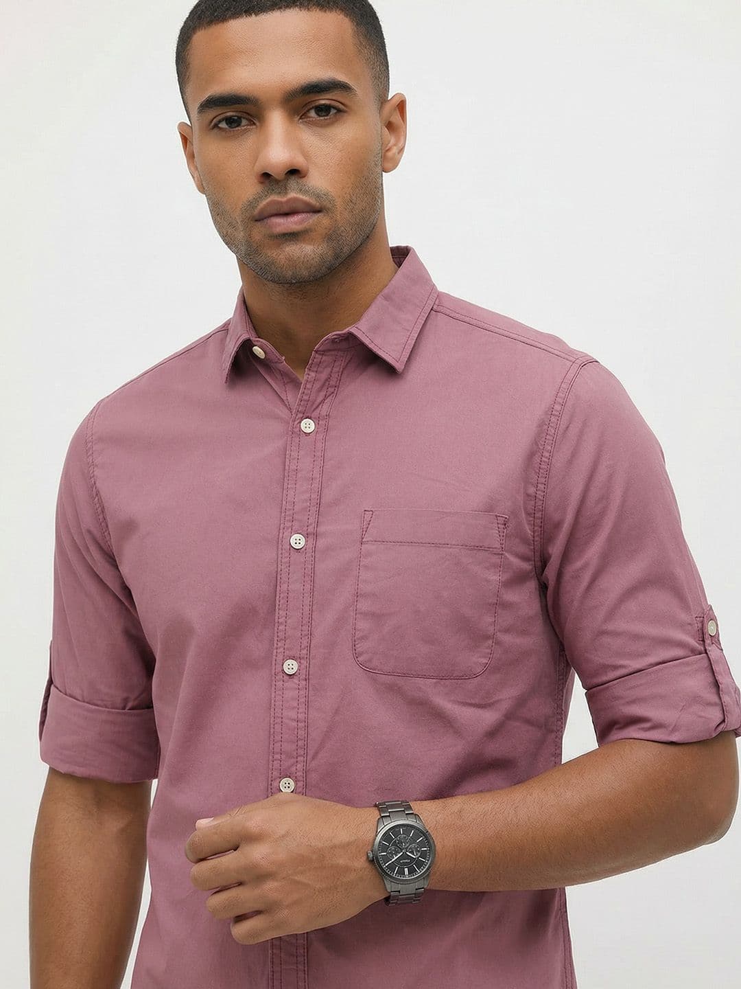Roadster Life Co. Easy Drape Cotton Shirt thumbnail 6
