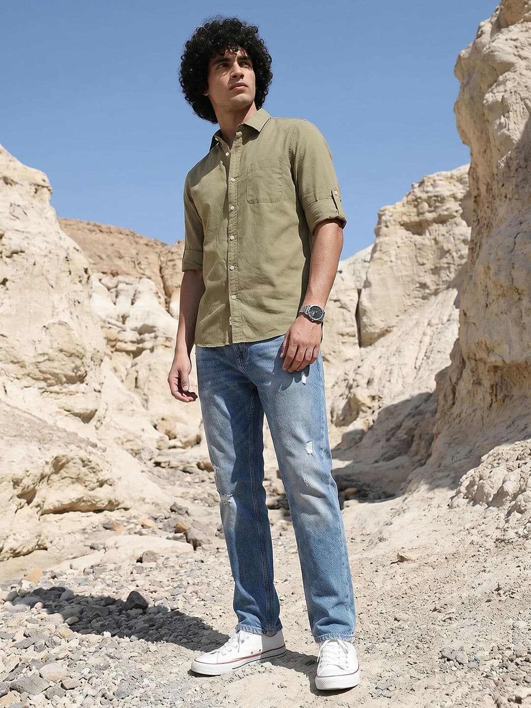 Roadster Life Co. Easy Drape Cotton Shirt thumbnail 8