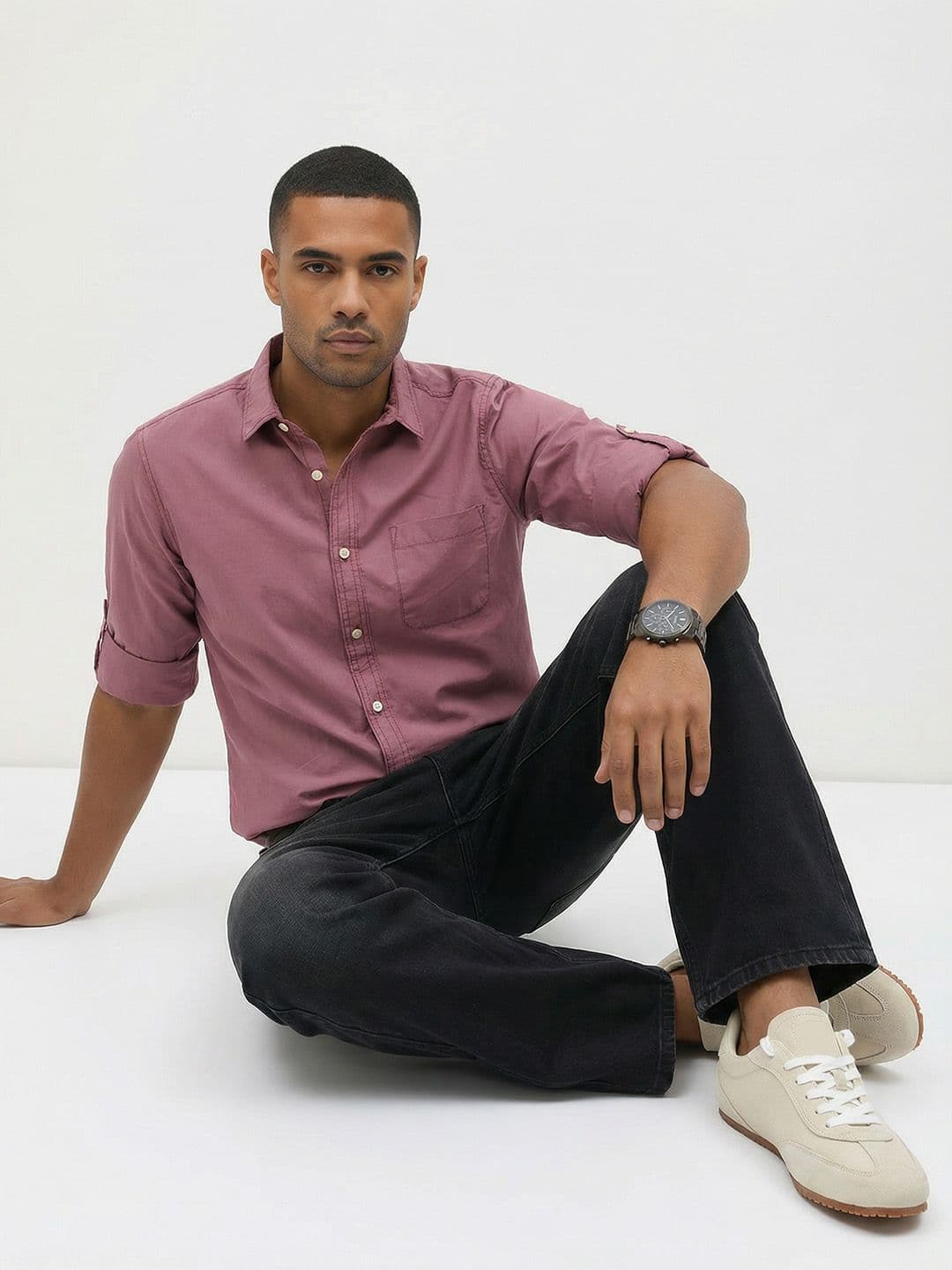Roadster Life Co. Easy Drape Cotton Shirt thumbnail 5