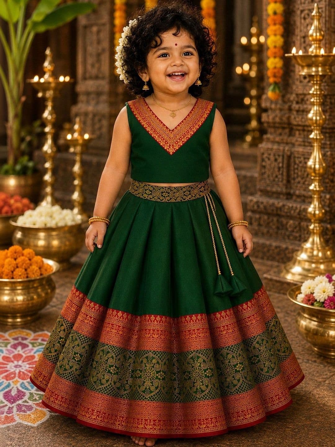 Xepon Girls Ready to Wear Lehenga & Choli - view 1