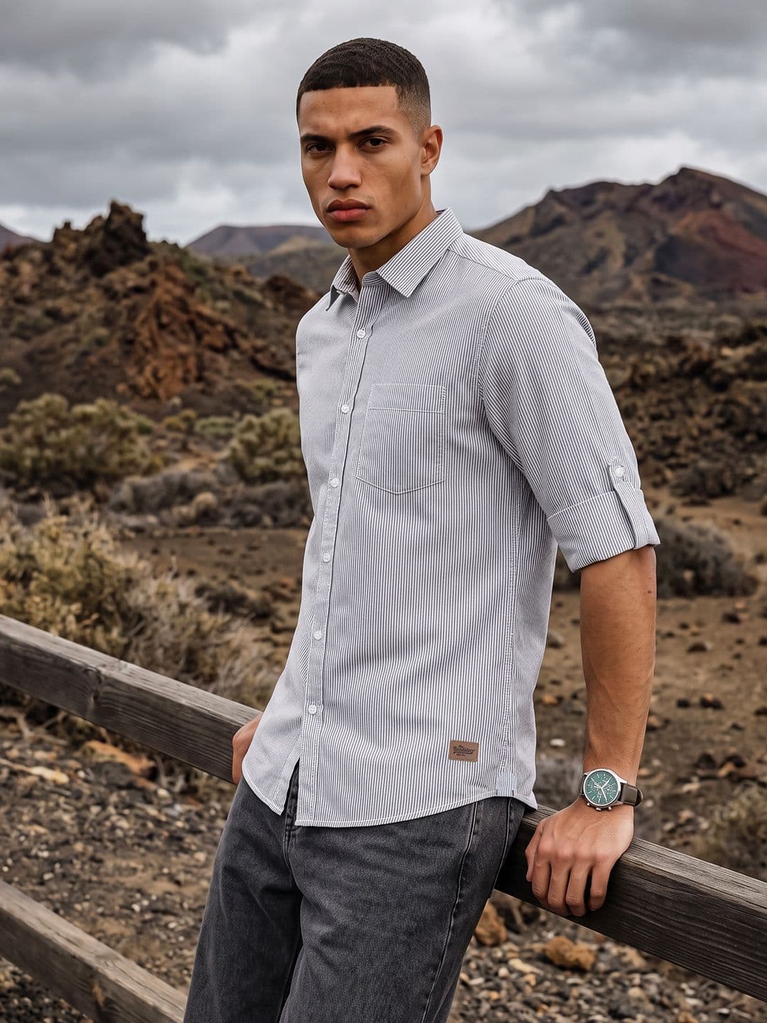 Roadster Life Co. Soft Touch Checked Casual Shirt thumbnail 7