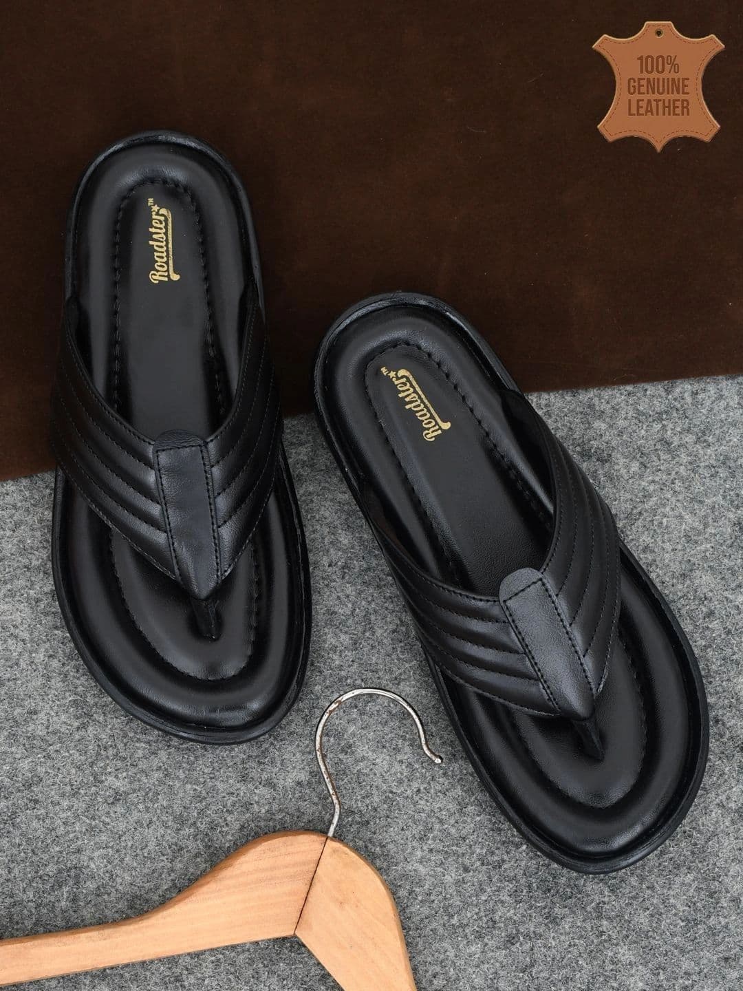Roadster Men Thong Flip-Flops thumbnail 3