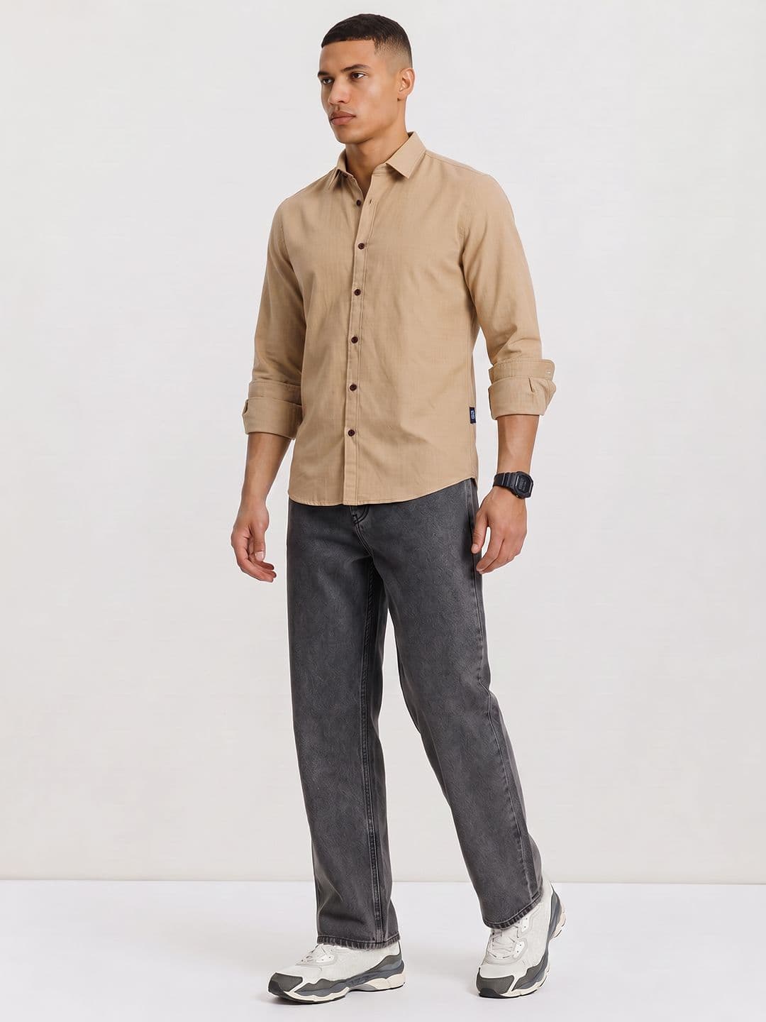 Roadster Life Co. Premium Textured Shirt thumbnail 7
