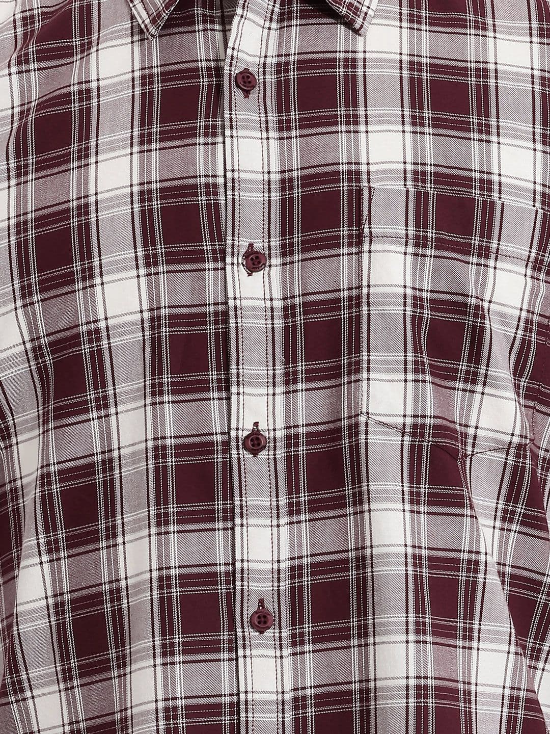 Roadster Life Co. Soft Touch Twill Plaid Casual Shirt thumbnail 3