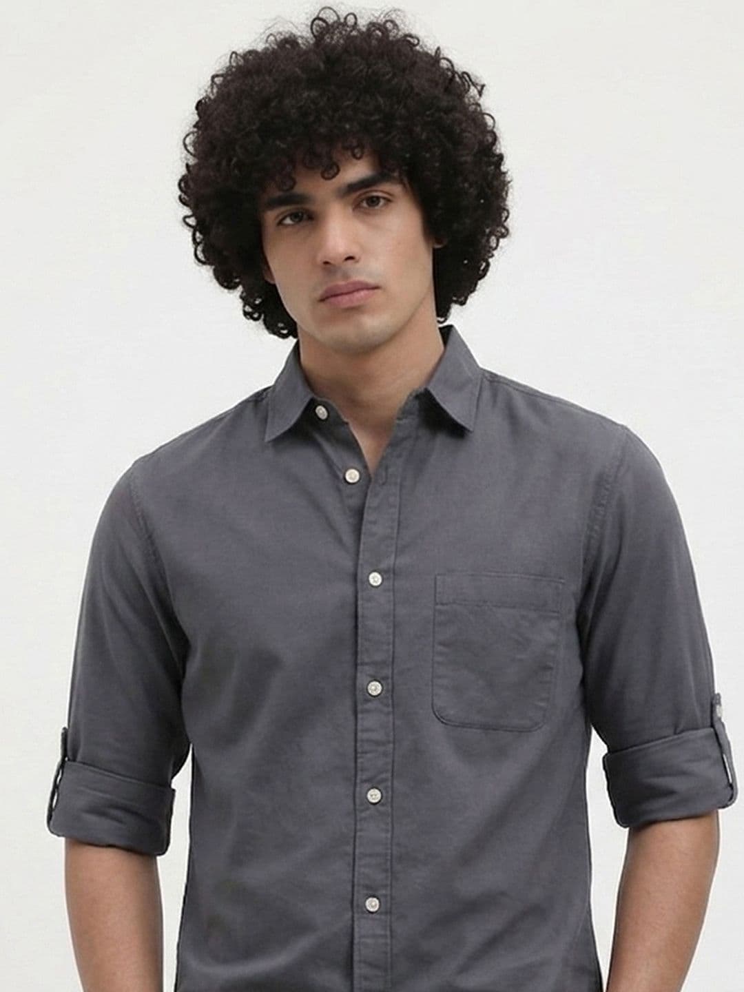 Roadster Life Co. Easy Drape Cotton Shirt - view 1