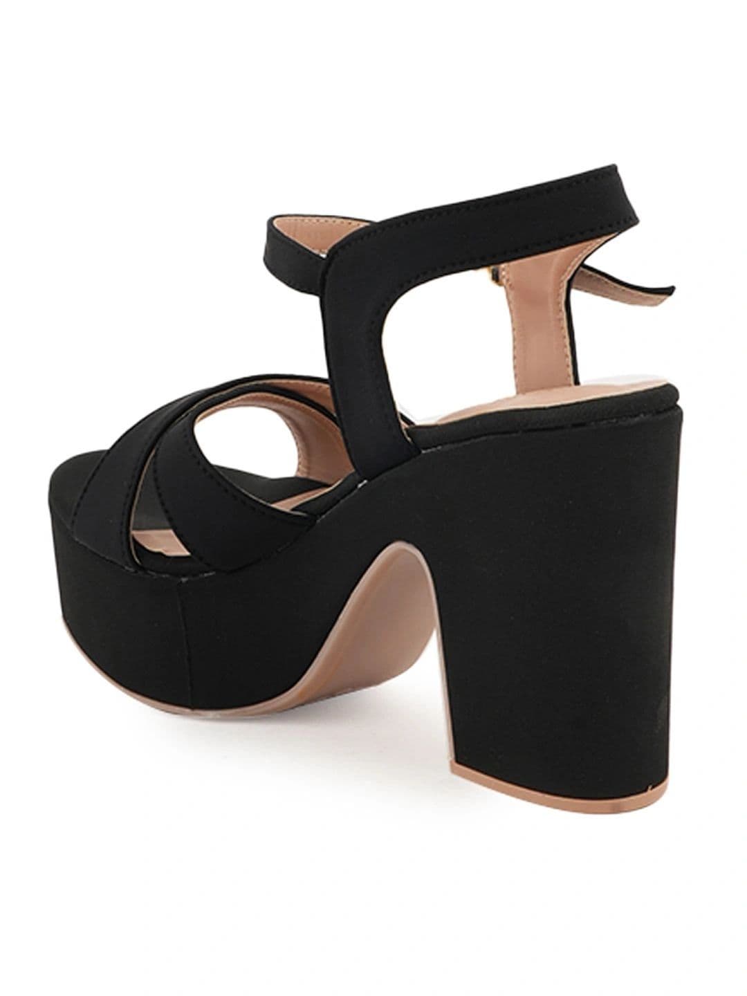 CORSICA Block Sandals with Buckles thumbnail 4