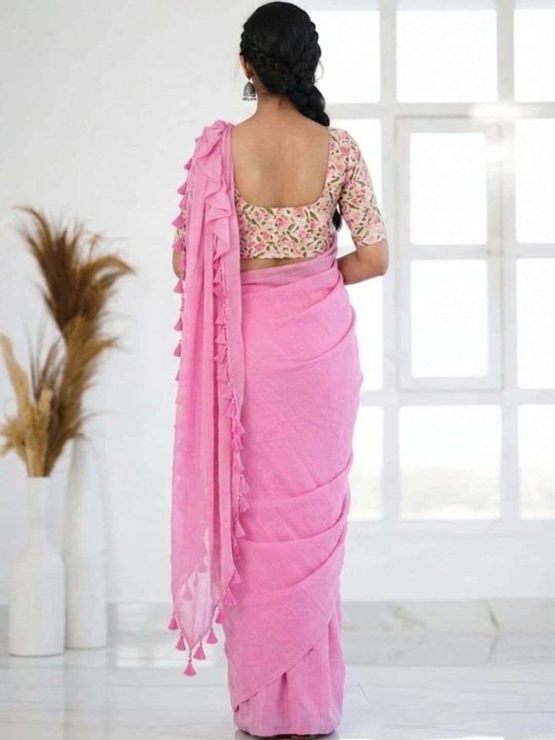DEVATVAM Pure Cotton Saree thumbnail 4