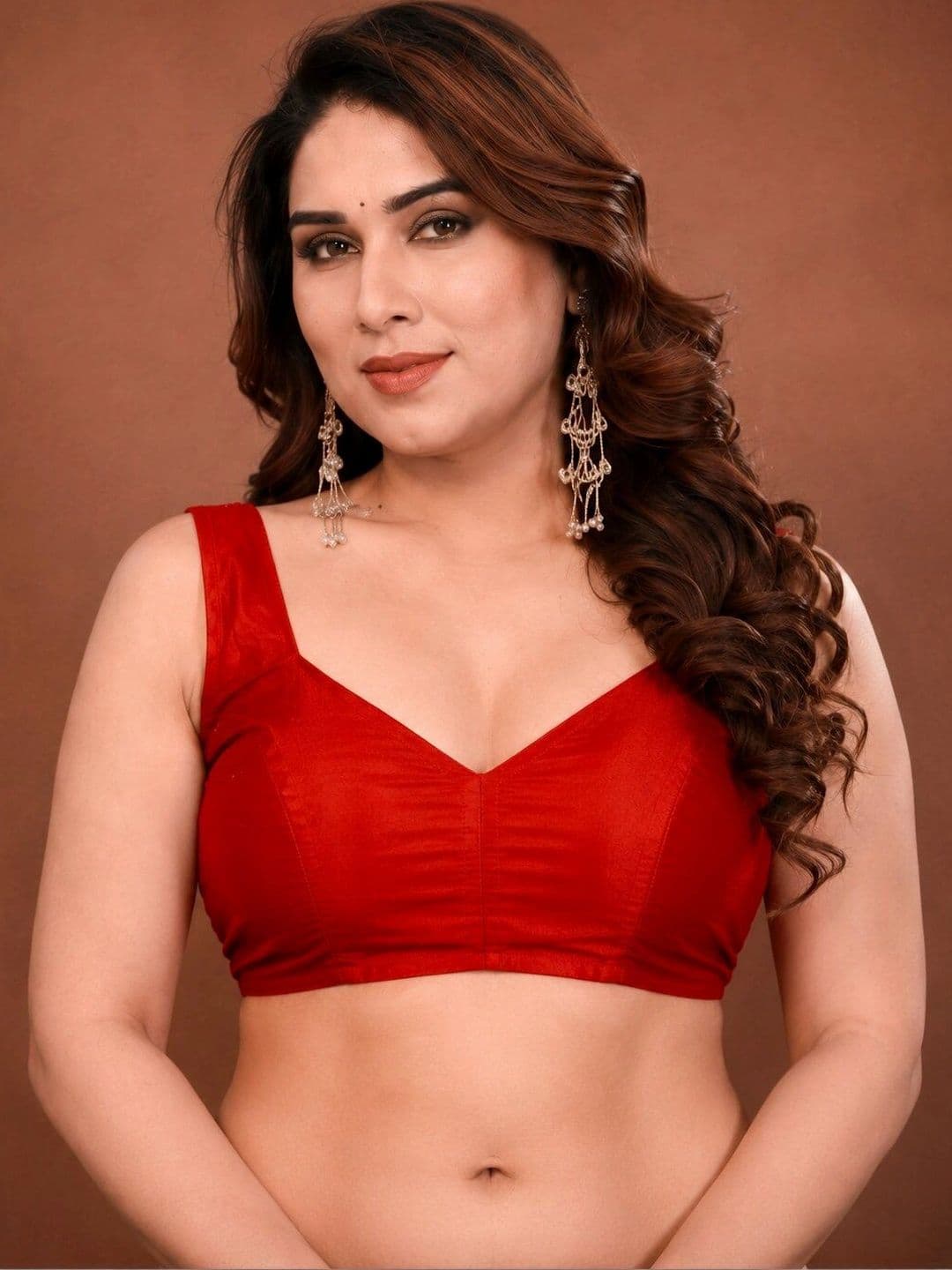 Zenofab Striped Zari Satin Leheriya Saree thumbnail 4