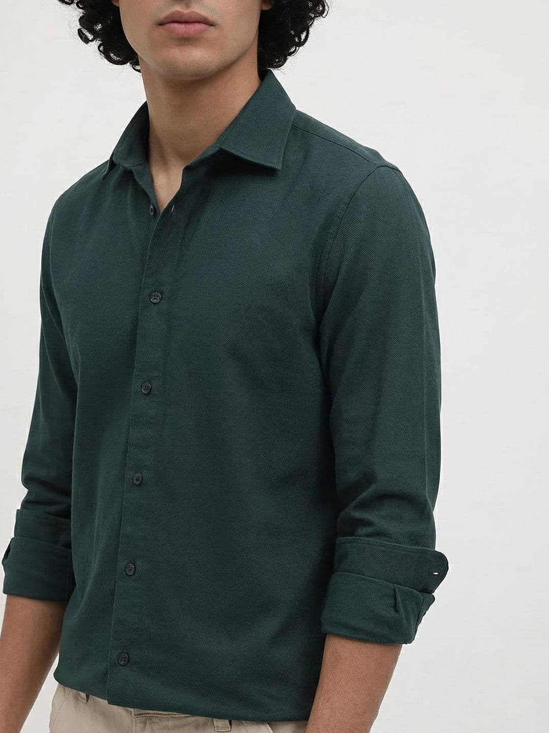 Roadster Life Co. Cotton Blend Casual Shirt thumbnail 3