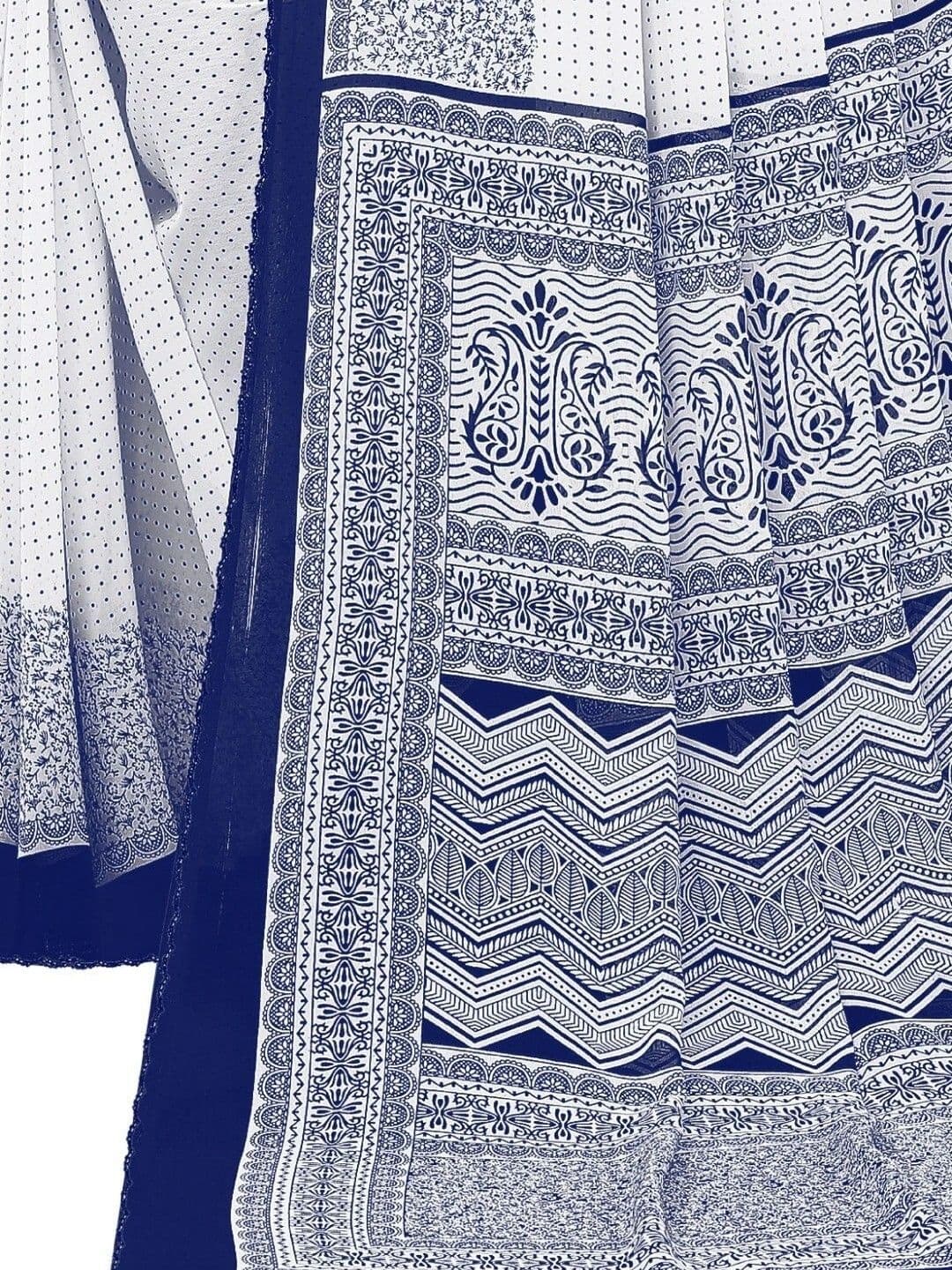 Textile Mantra Poly Georgette Saree thumbnail 4
