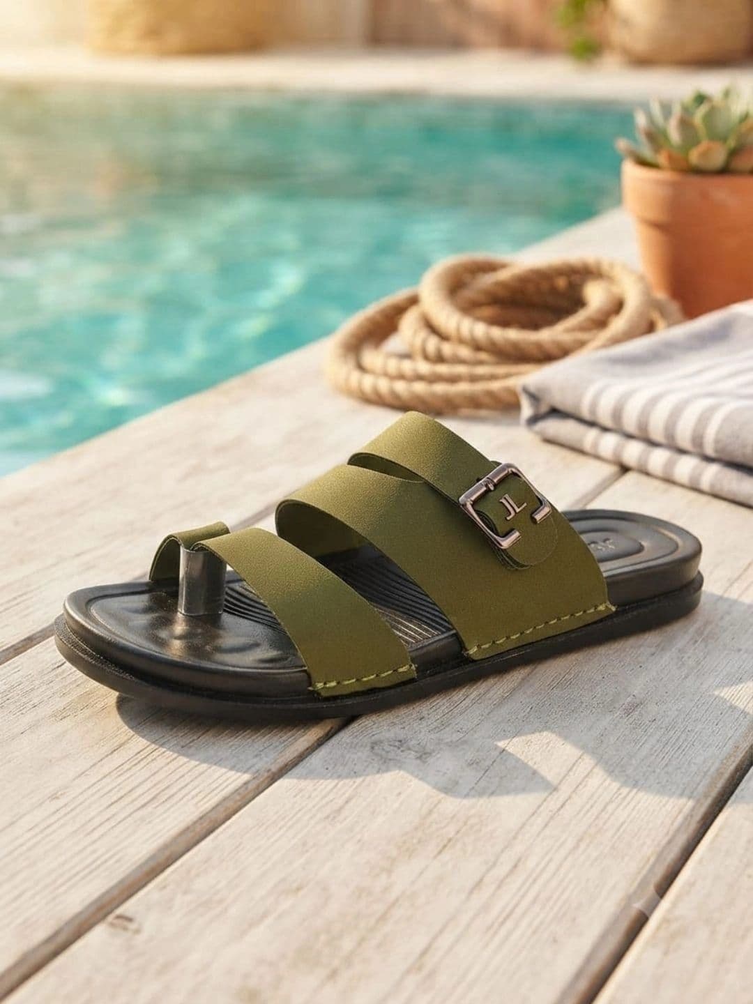 Trump Men PU Comfort Sandals thumbnail 3