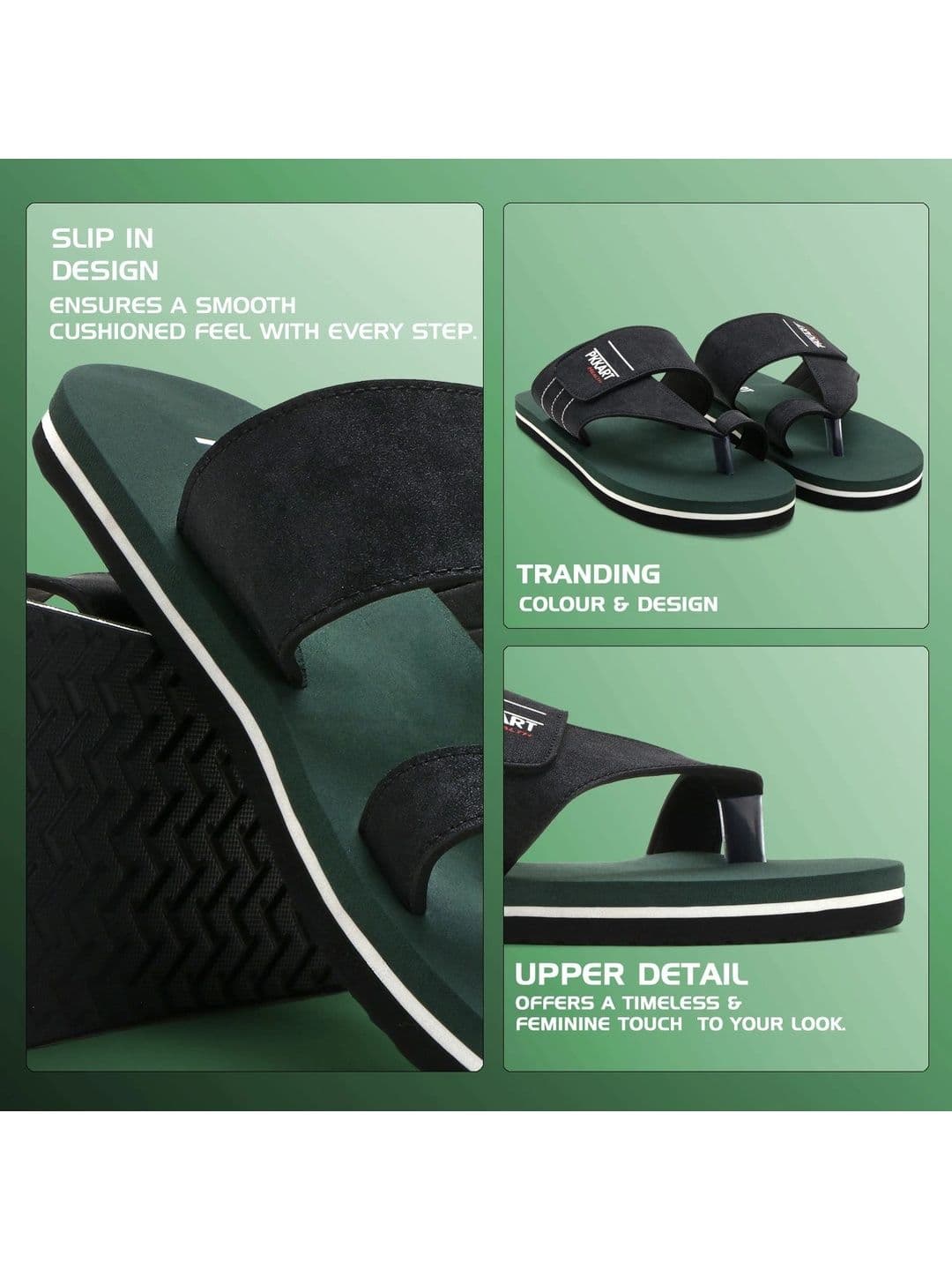 PKKART Men Thong Flip-Flops thumbnail 2