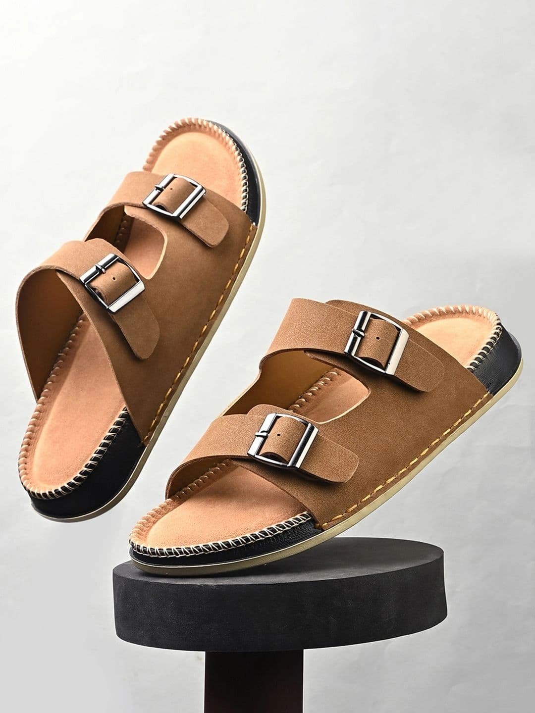Roadster Men Suede Comfort Sandals - view 1