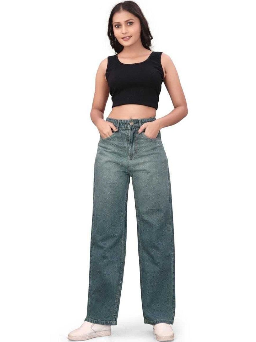 THE SQUAD CLUB Women Regular Fit High-Rise Jeans thumbnail 2