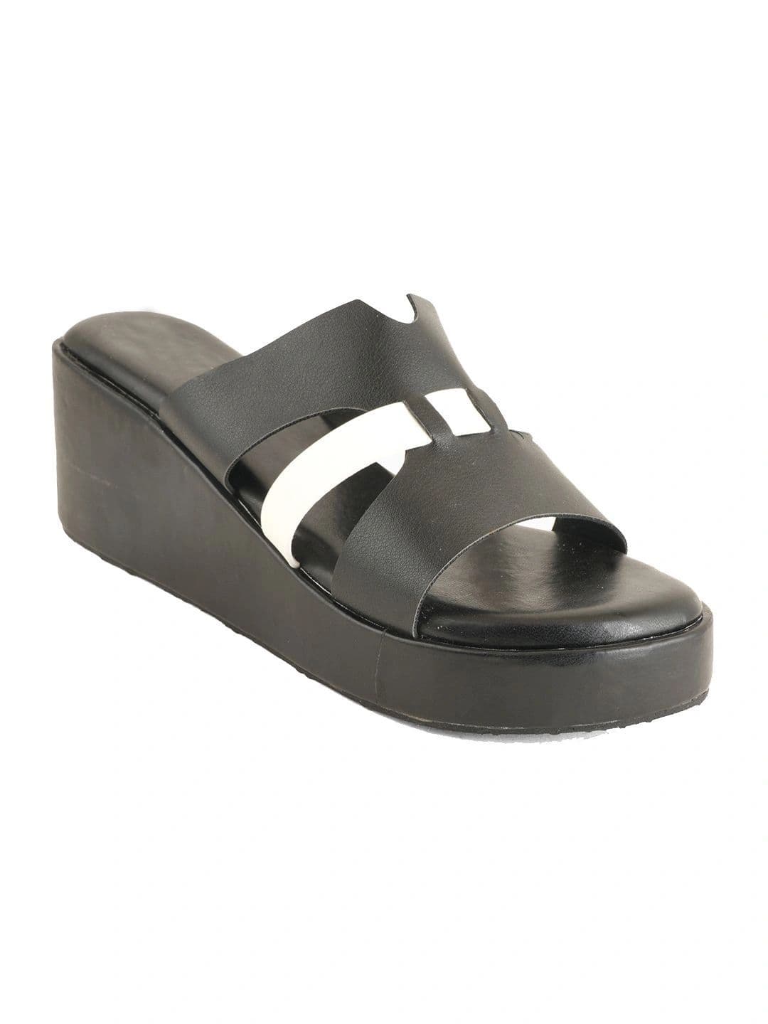 CORSICA Colourblocked Wedge Sandals - view 1