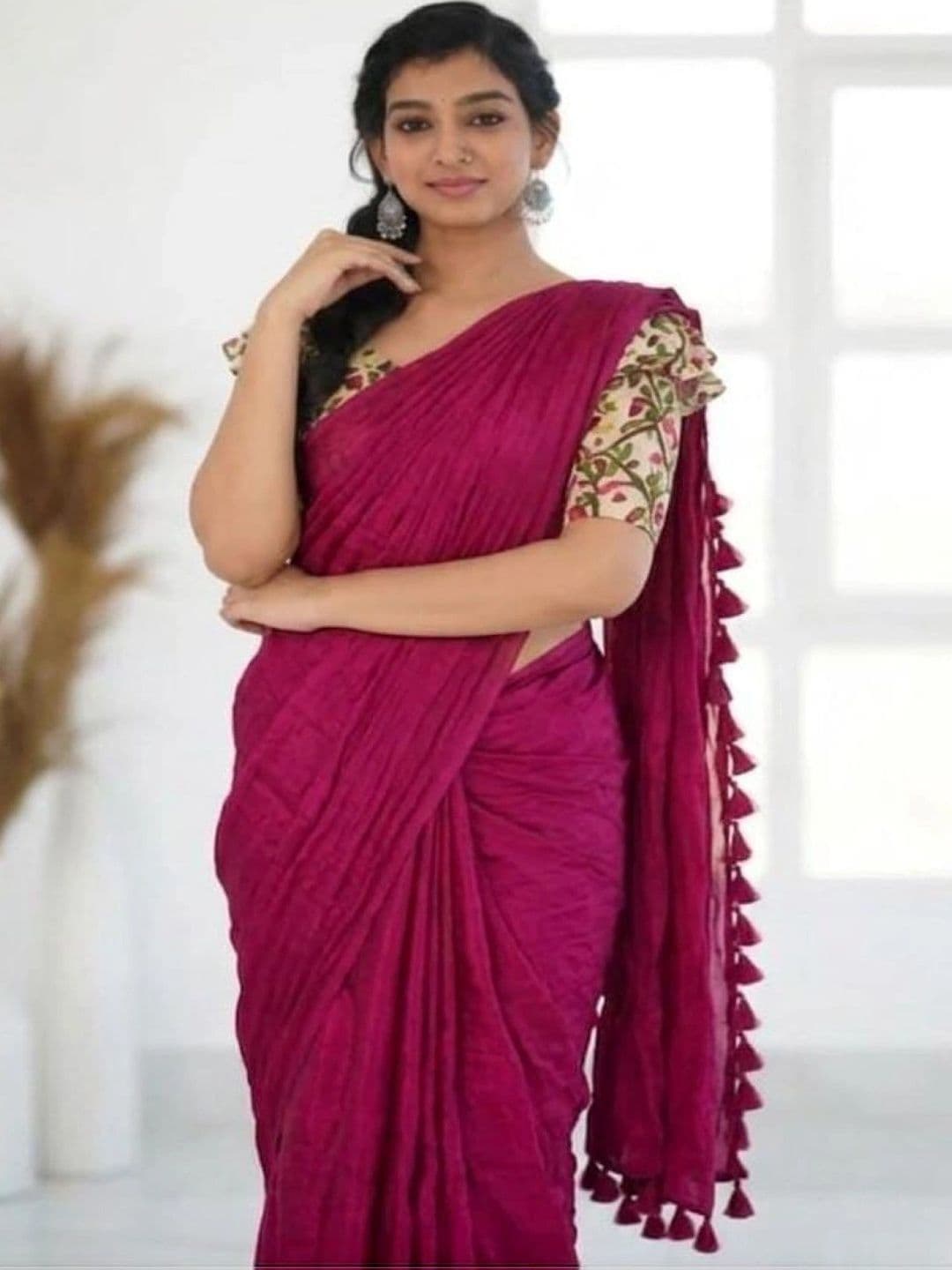 DEVATVAM Pure Cotton Saree thumbnail 2