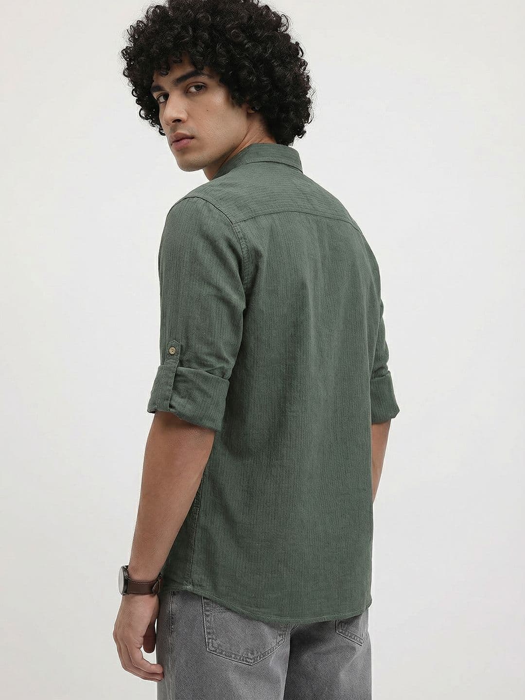 Roadster Life Co. Premium Textured Shirt thumbnail 5