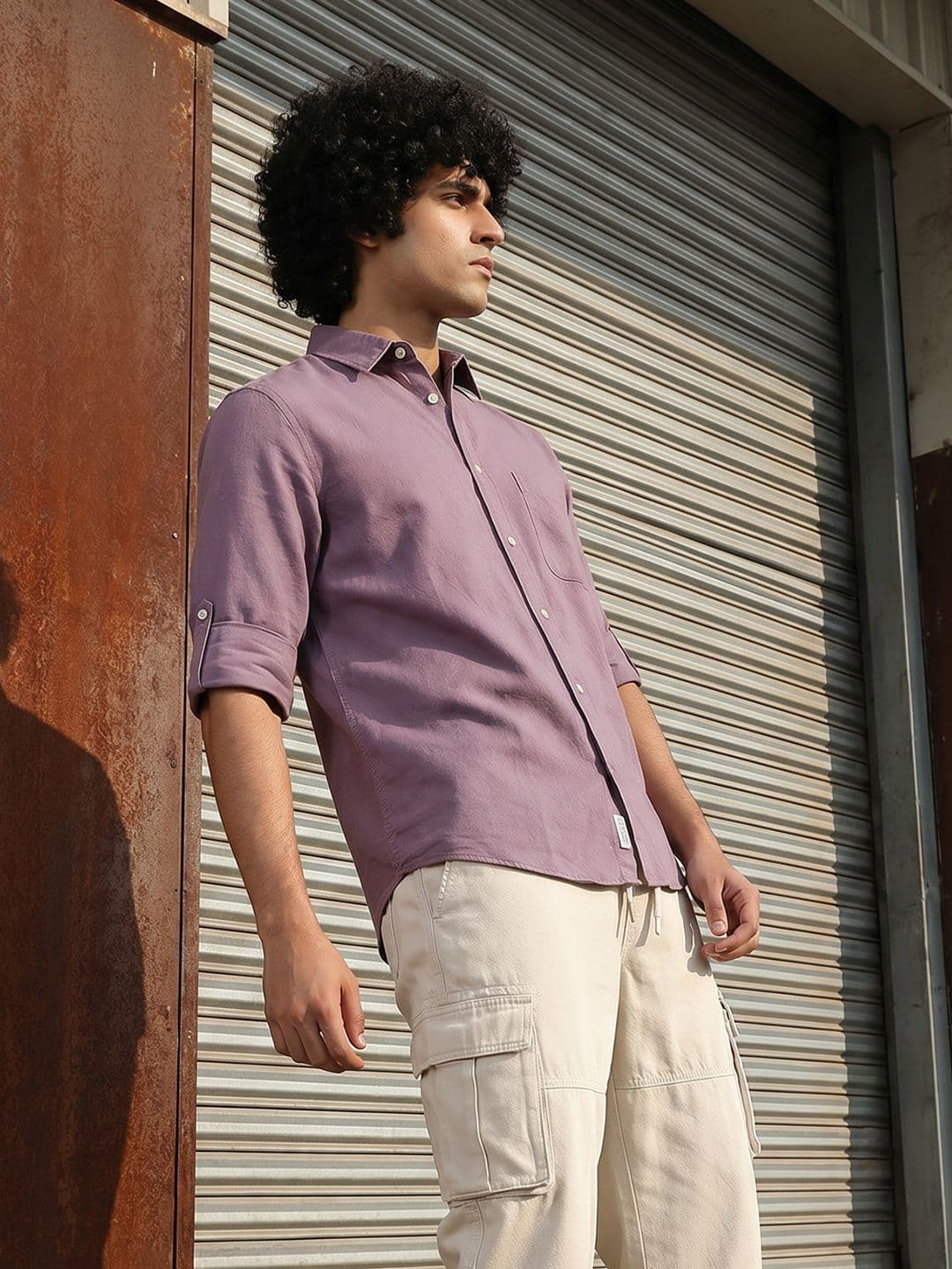 Roadster Life Co. Easy Drape Cotton Shirt thumbnail 4