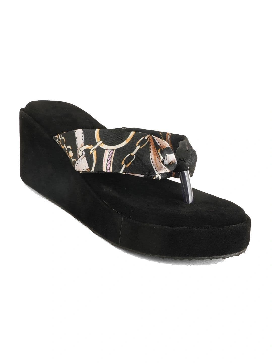 CORSICA Printed Wedge Sandals - view 1
