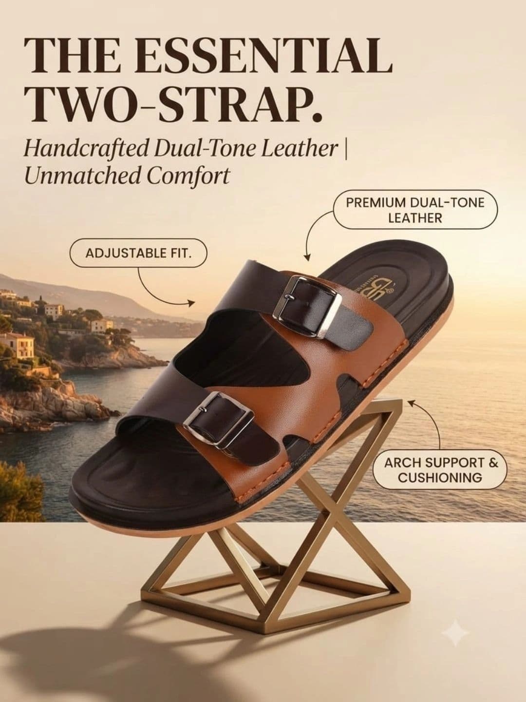 Trump Men PU Comfort Sandals thumbnail 3