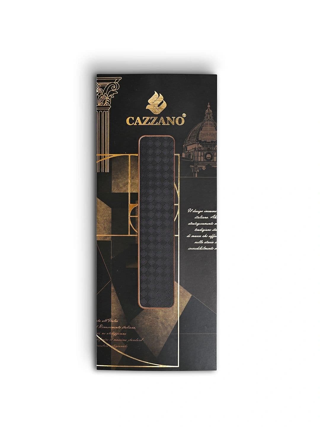 Cazzano Men Woven Design Skinny Tie thumbnail 4