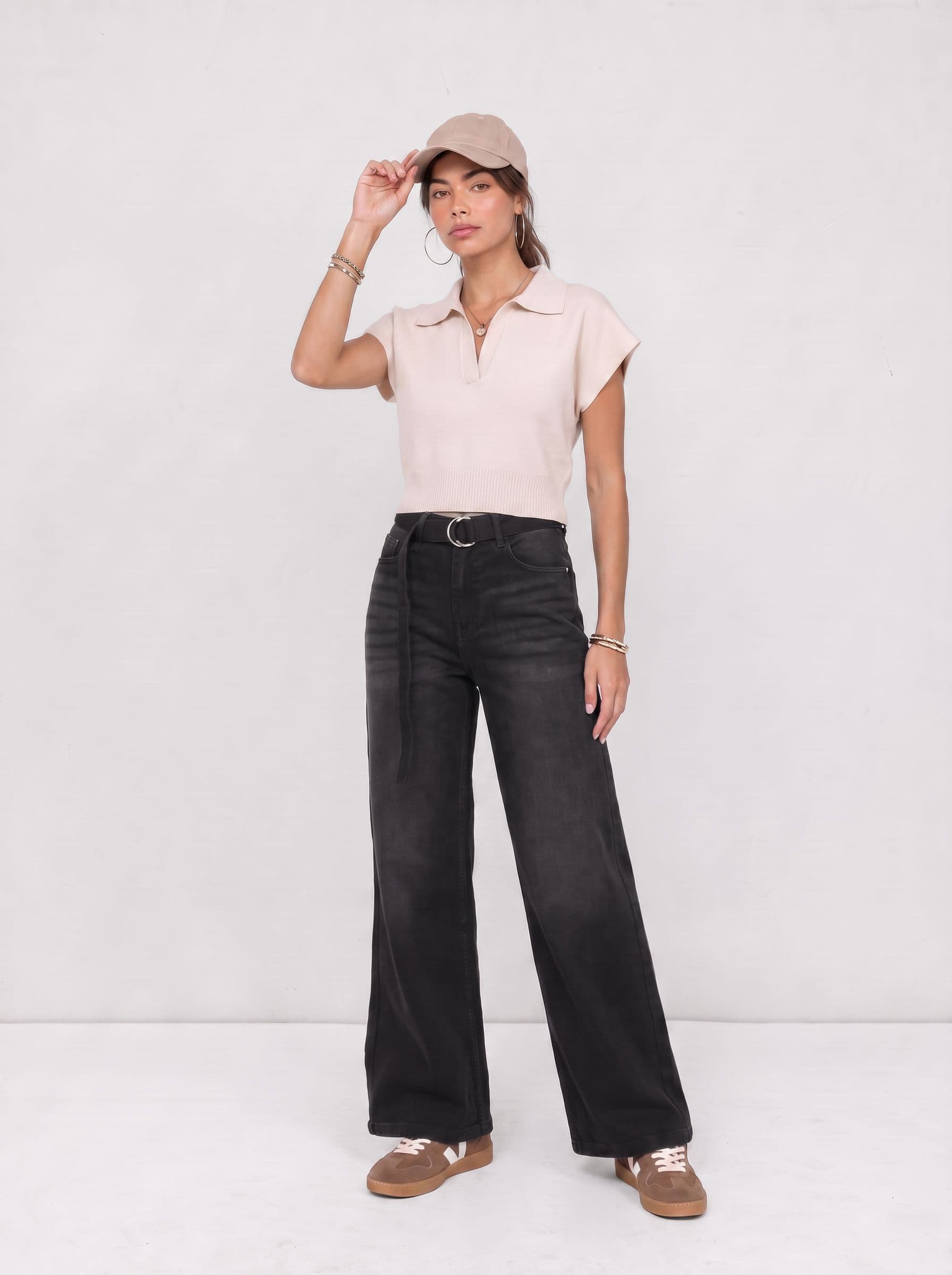 The Roadster Life Co. Women Baggy Wide-Leg Jeans thumbnail 2