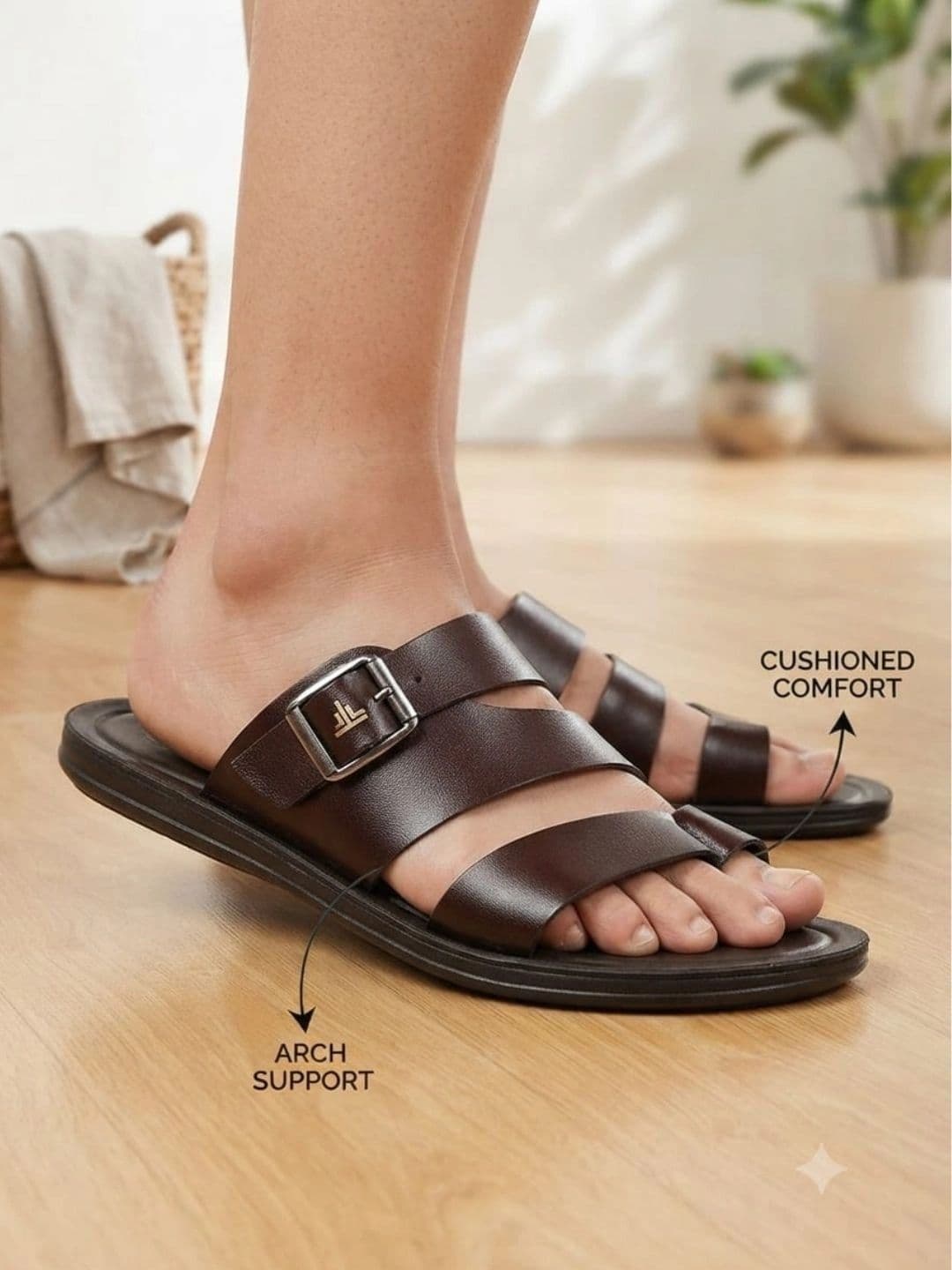 Trump Men PU Comfort Sandals thumbnail 7