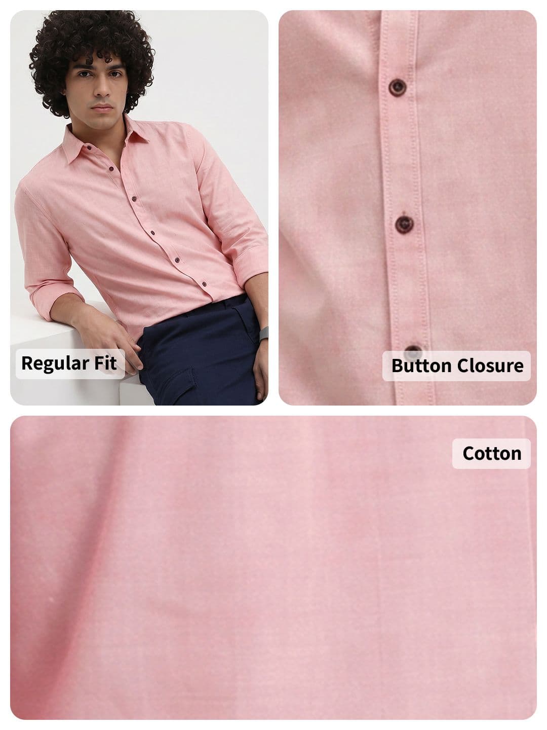 Roadster Life Co. Slub Textured Shirt thumbnail 5