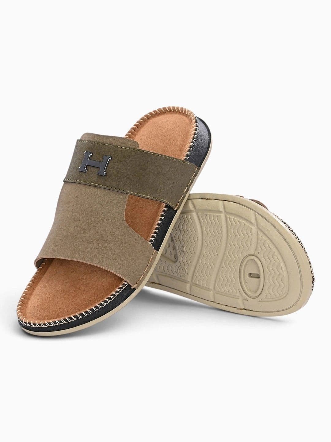Roadster Men Suede Comfort Sandals thumbnail 5