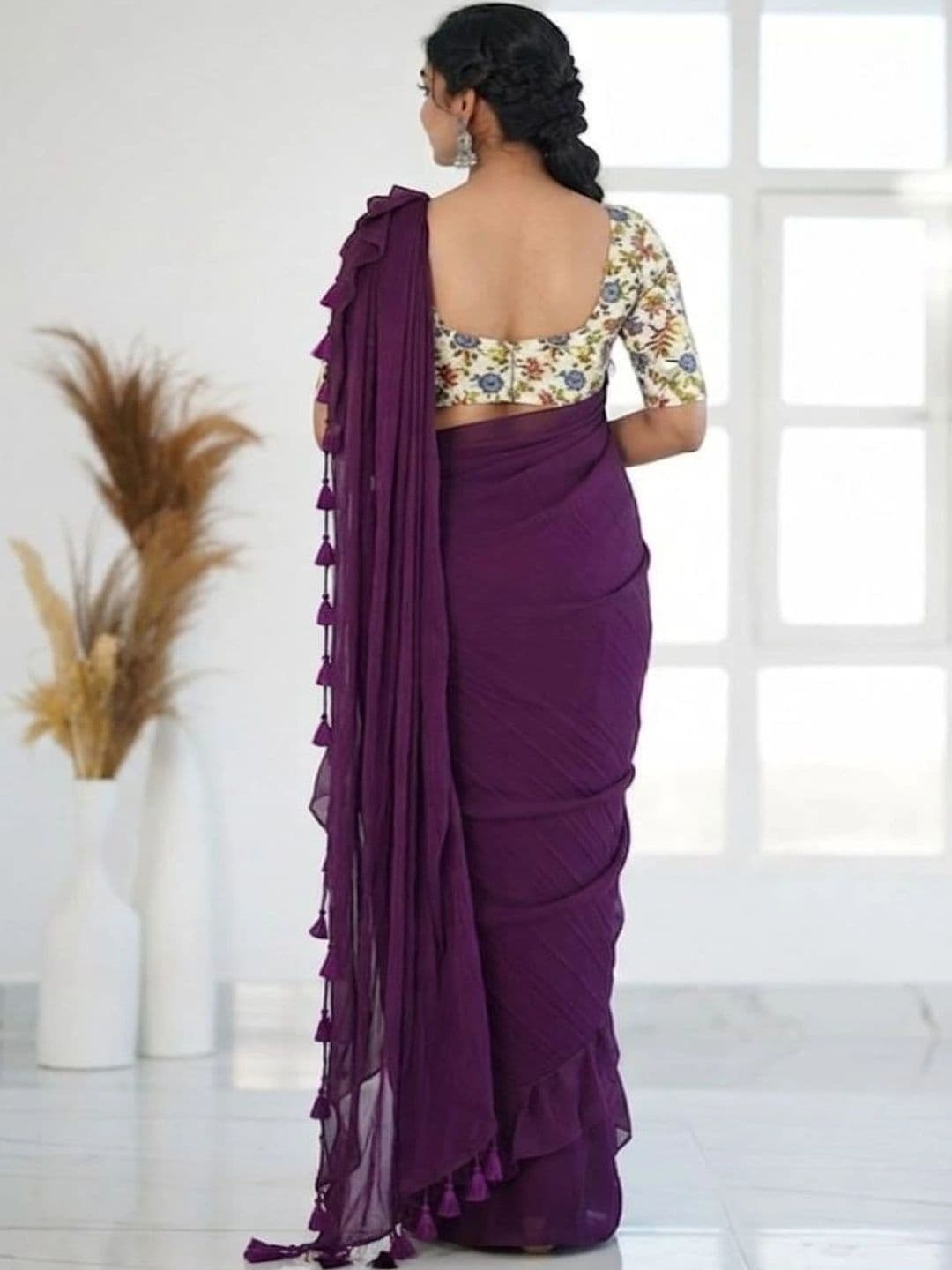 DEVATVAM Pure Cotton Saree thumbnail 2