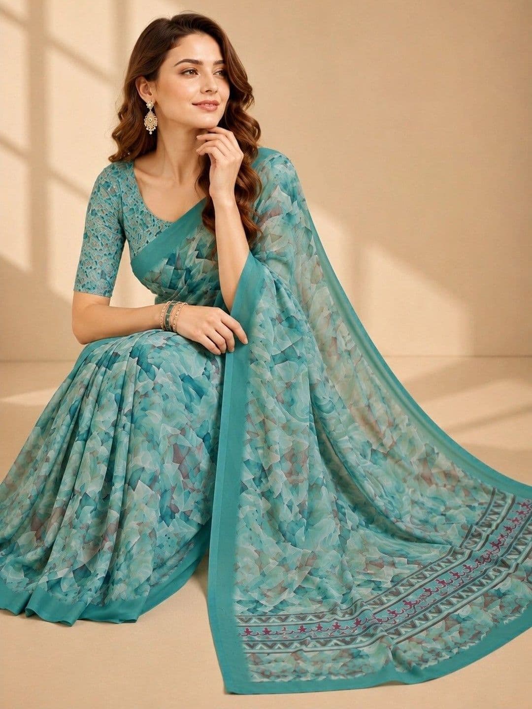 Tanuza Fashion Saree thumbnail 6