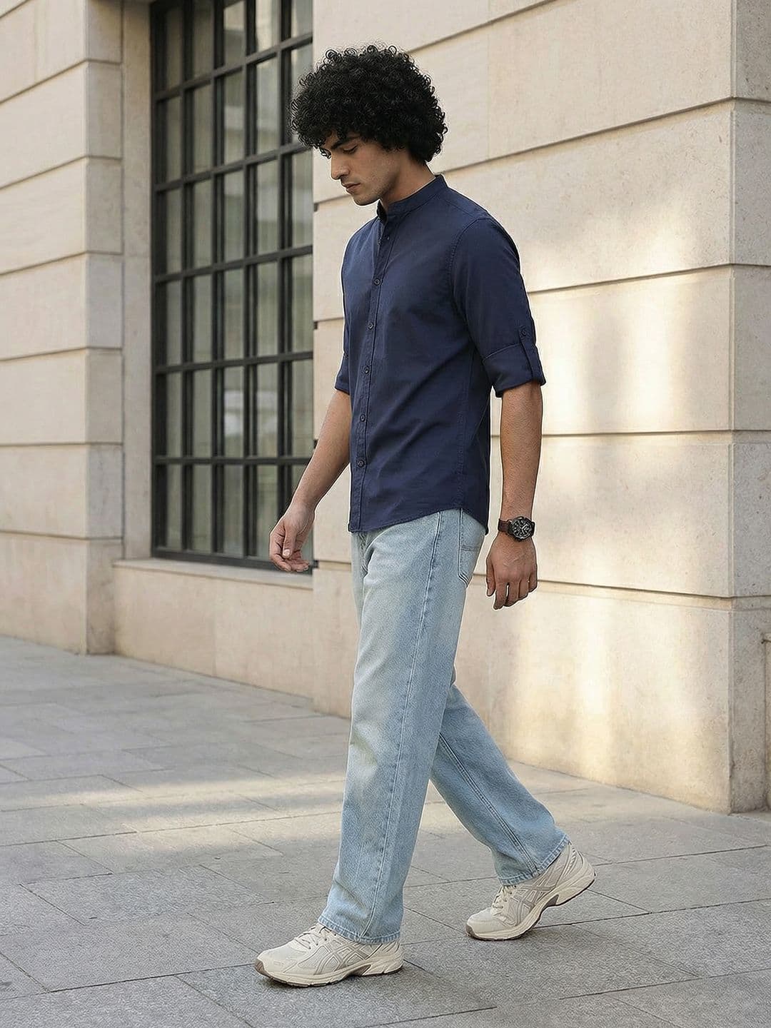 Roadster Life Co. Easy Drape Cotton Shirt thumbnail 2