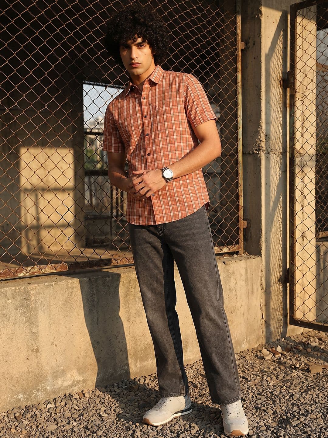 Roadster Life Co. Soft Touch Checked Casual Shirt thumbnail 4
