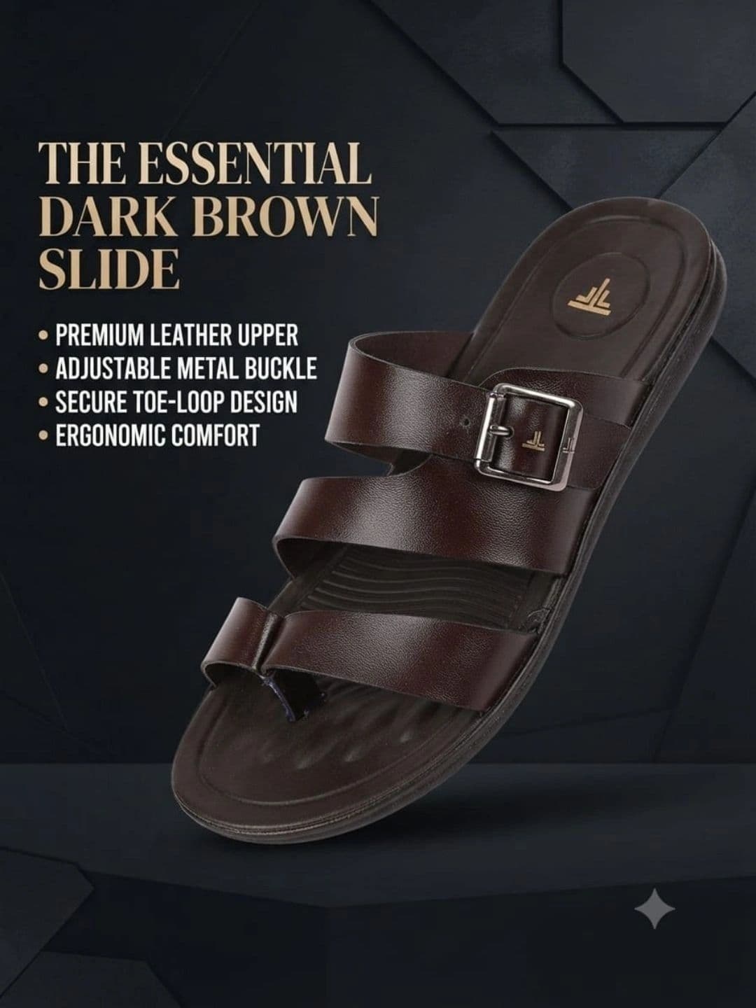 Trump Men PU Comfort Sandals thumbnail 3