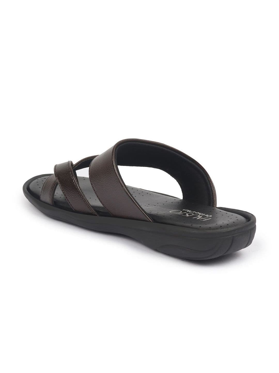 FAUSTO Men PU Comfort Sandals thumbnail 2